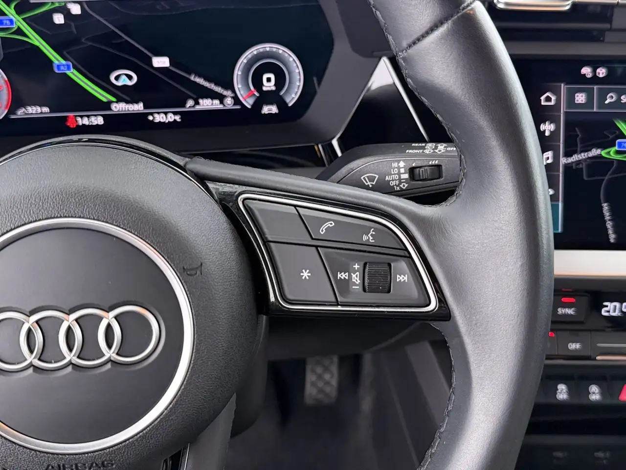 Audi A3 SB 30 TDI LED LEDER NAVI SITZHZG R-CAM ASSIST, миниатюра 18