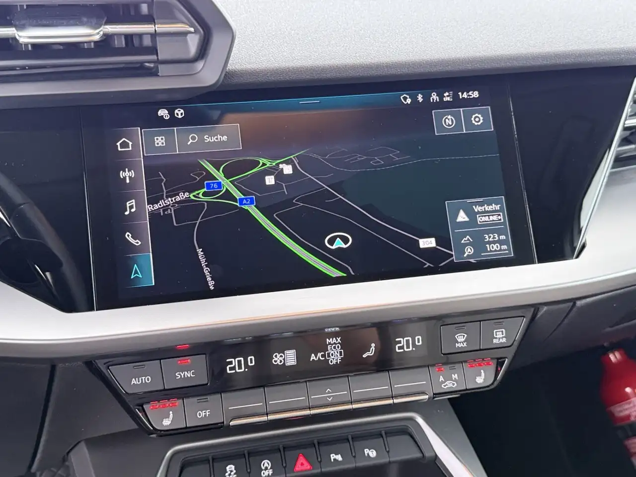 Audi A3 SB 30 TDI LED LEDER NAVI SITZHZG R-CAM ASSIST, миниатюра 16