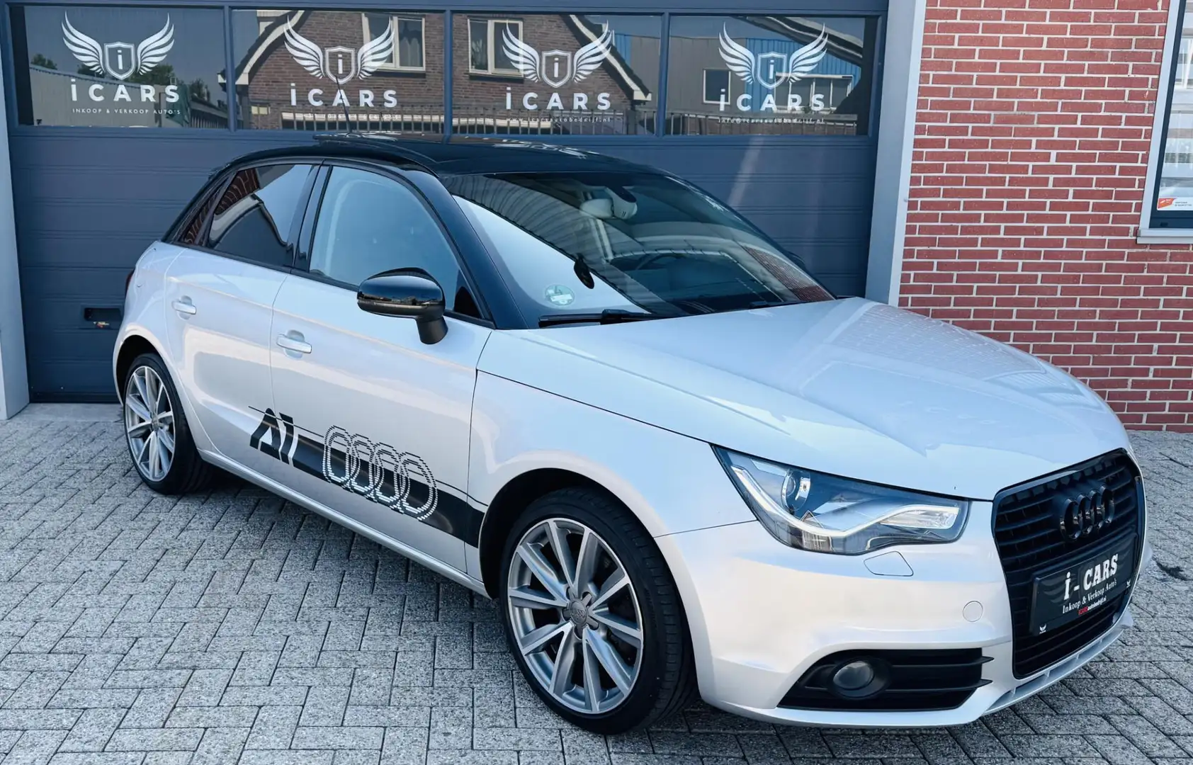 Audi A1 Sportback 1.4 TFSI Pro S-Line PANO NAVI BOSE AUDI Grijs - 1