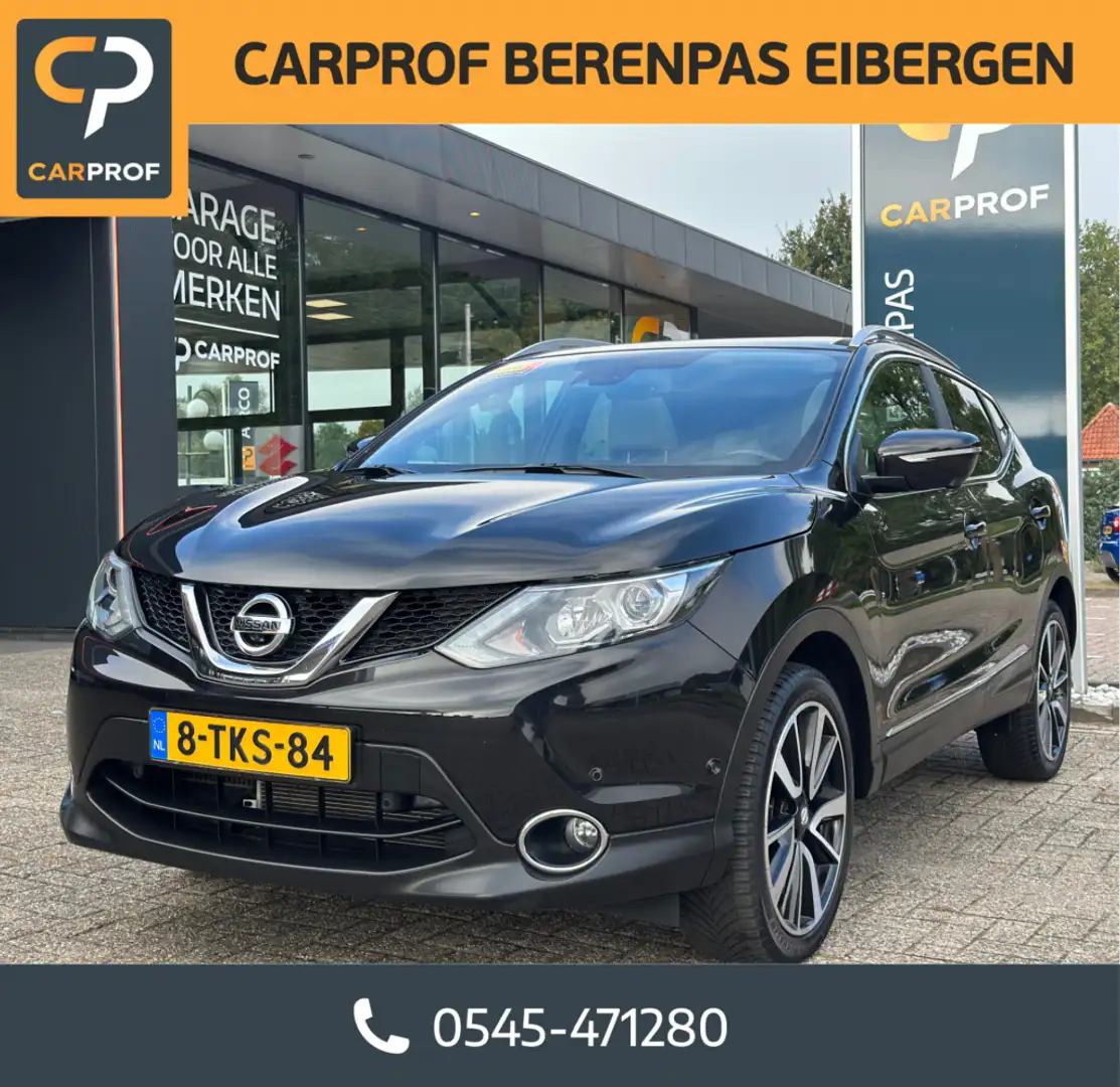 Nissan Qashqai 1.2 Premier Edition perfect onderhouden '' 360 cam Schwarz - 1