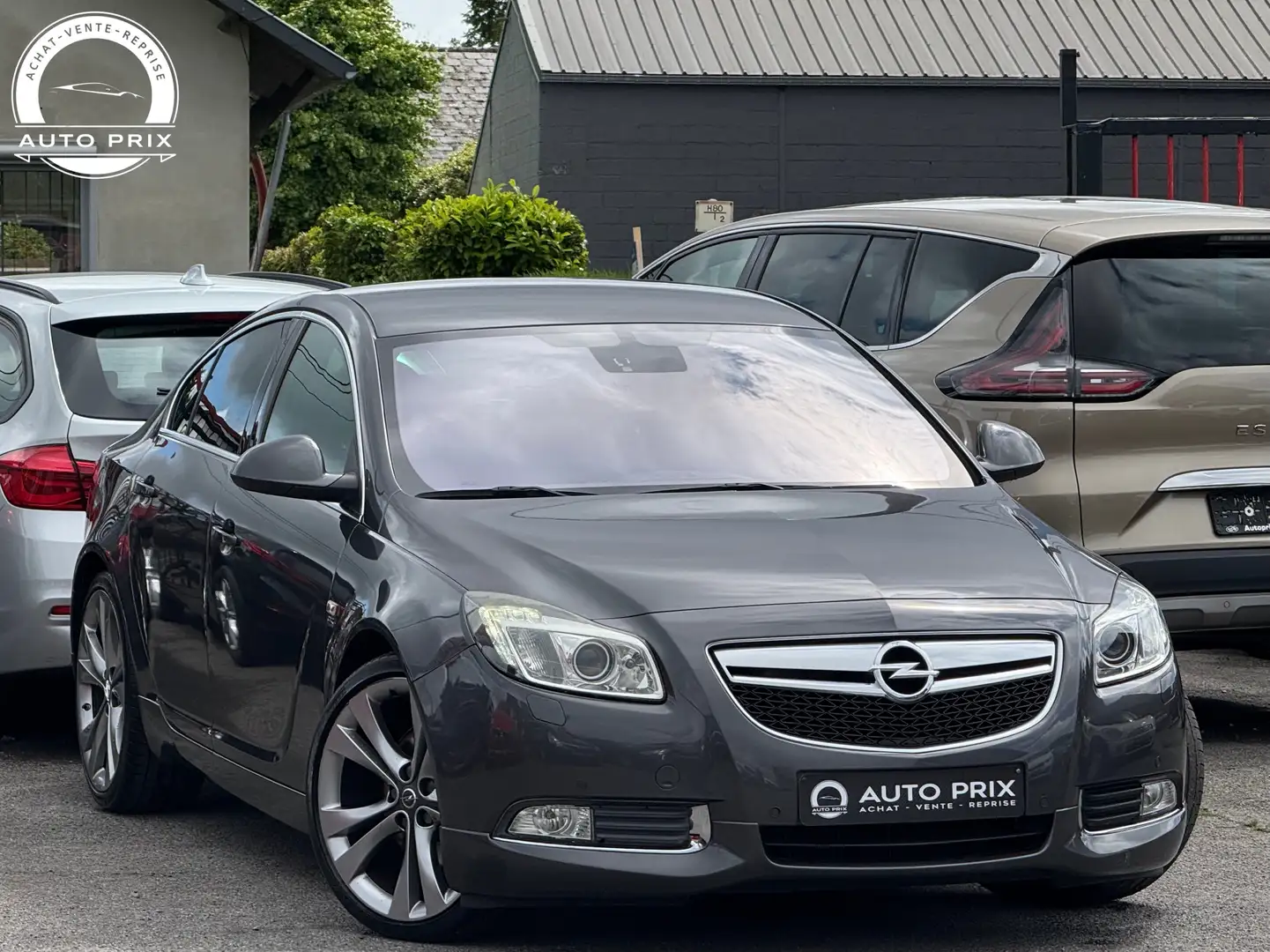 Opel Insignia 2.0 CDTi OPC-Line Navi Xénon Cruise Clim Euro 5 Gris - 2