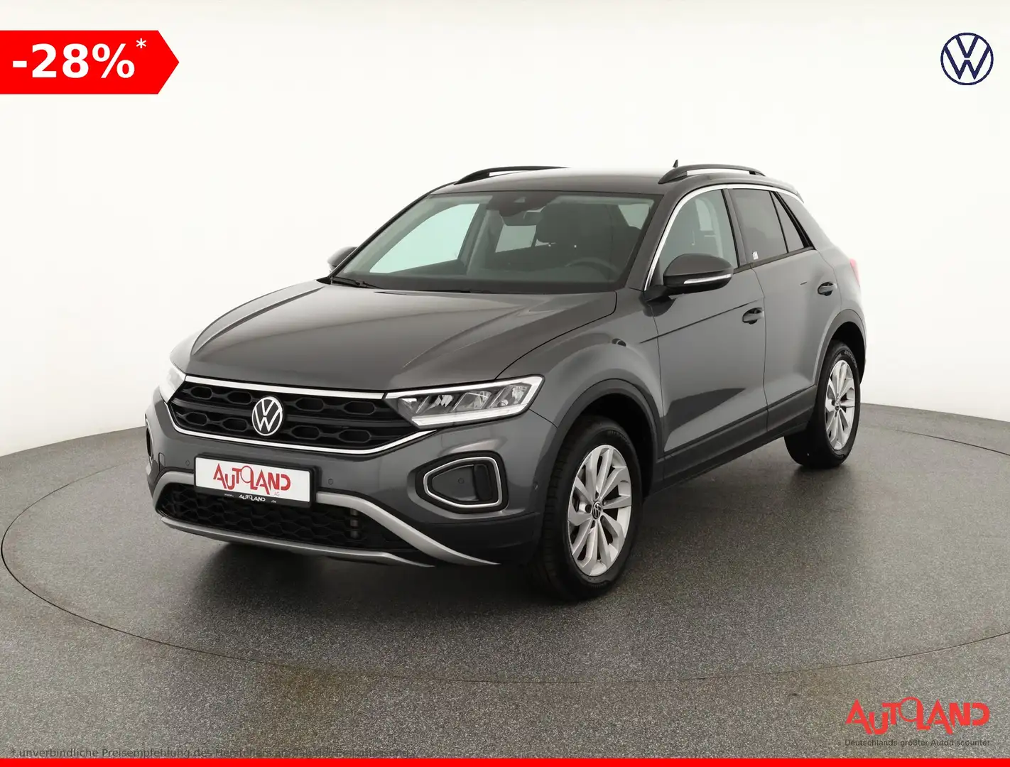 Volkswagen T-Roc 1.5 TSI DSG LED ACC Kamera Grijs - 1