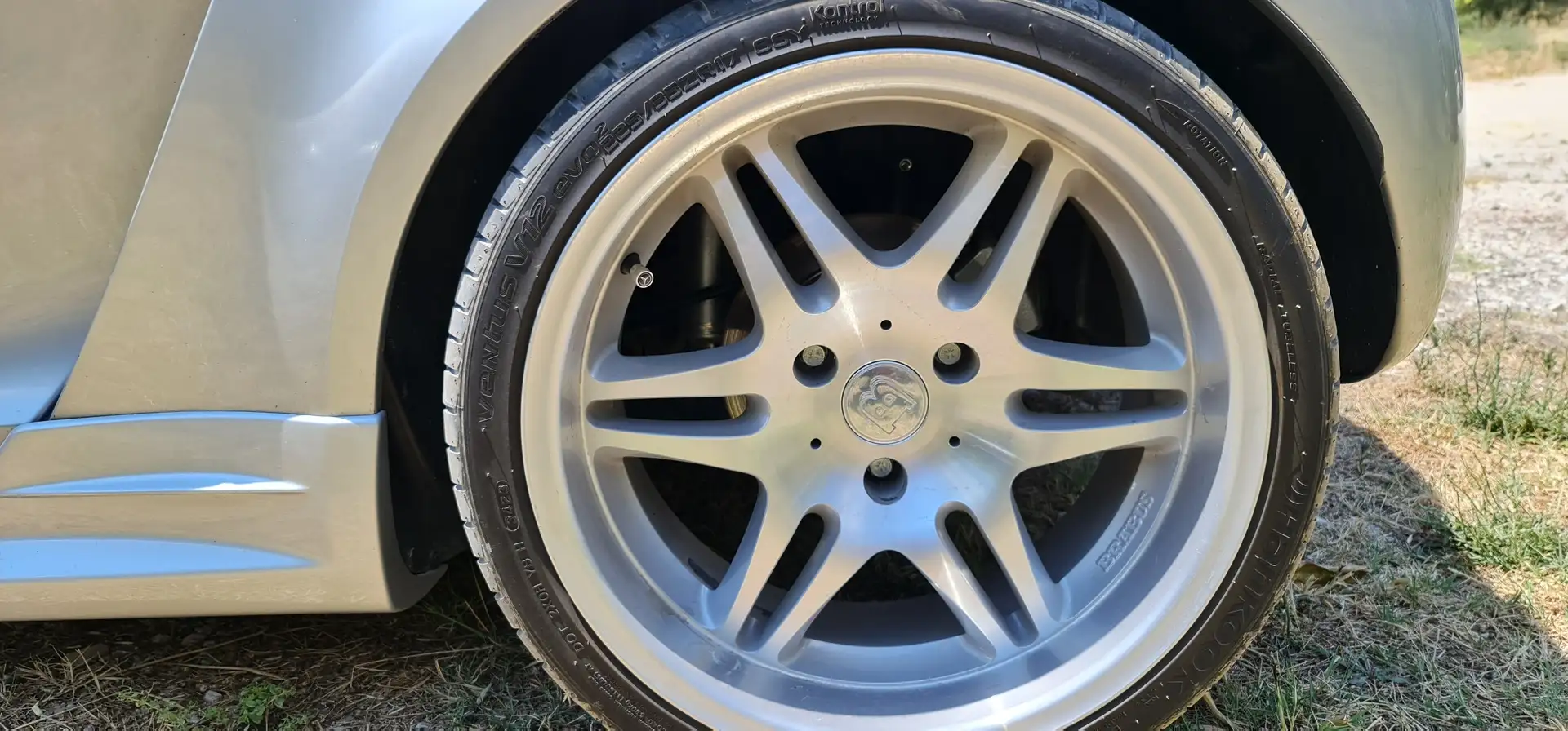 smart roadster Roadster Roadster-Coupe 0.7 Brabus 101cv Silber - 2