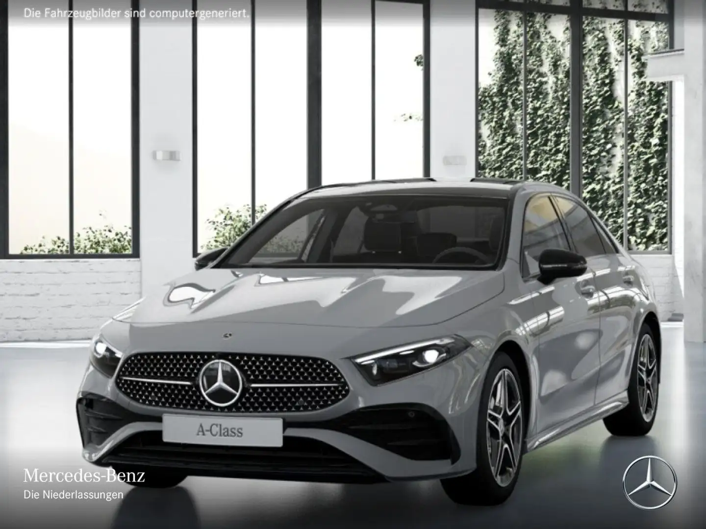 Mercedes-Benz A 200 Lim AMG+NIGHT+PANO+MULTIBEAM+KAMERA+TOTW+7G Grau - 2