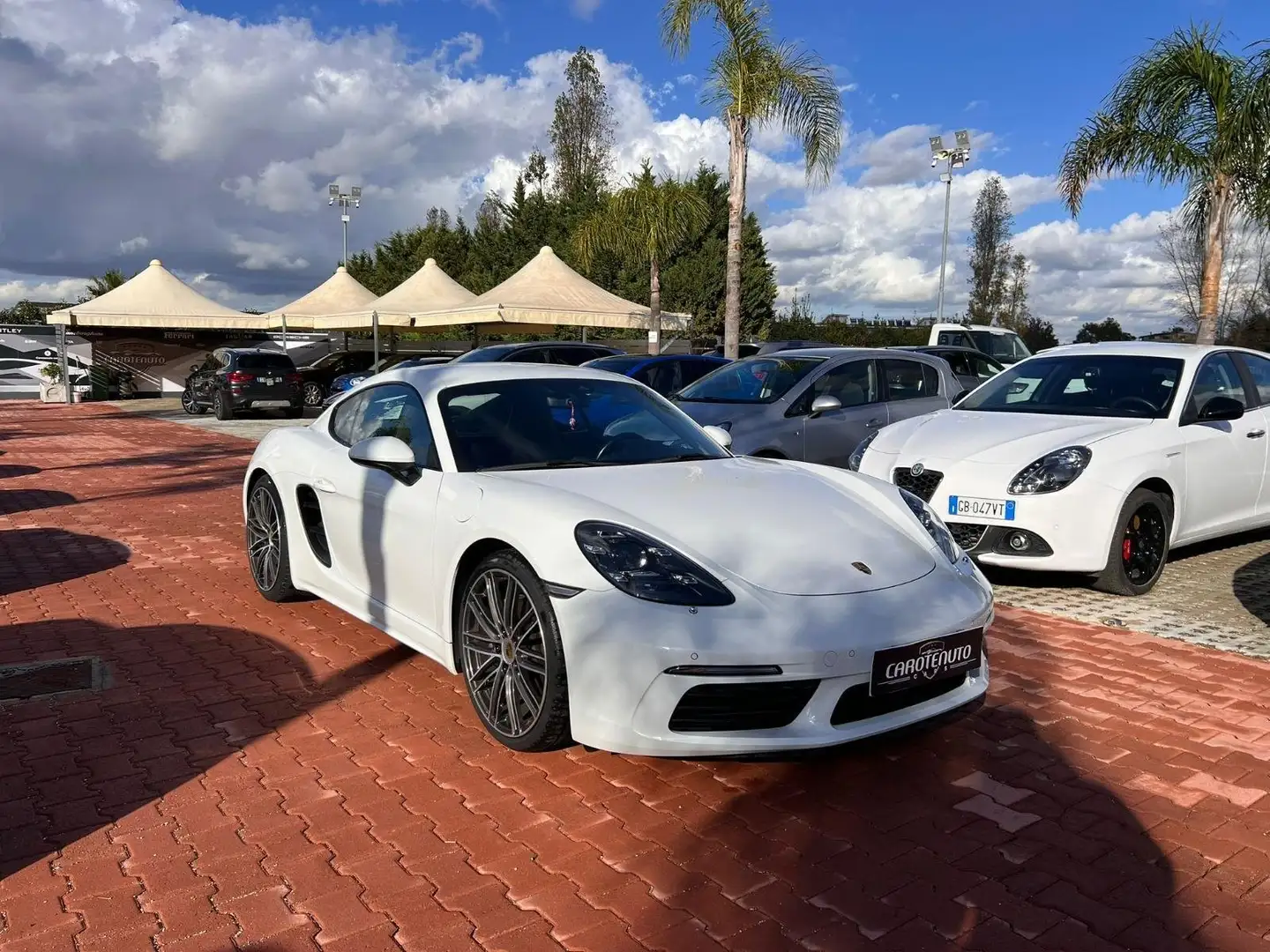 Porsche Cayman 718 Cayman 2.0 300cv Blanc - 1