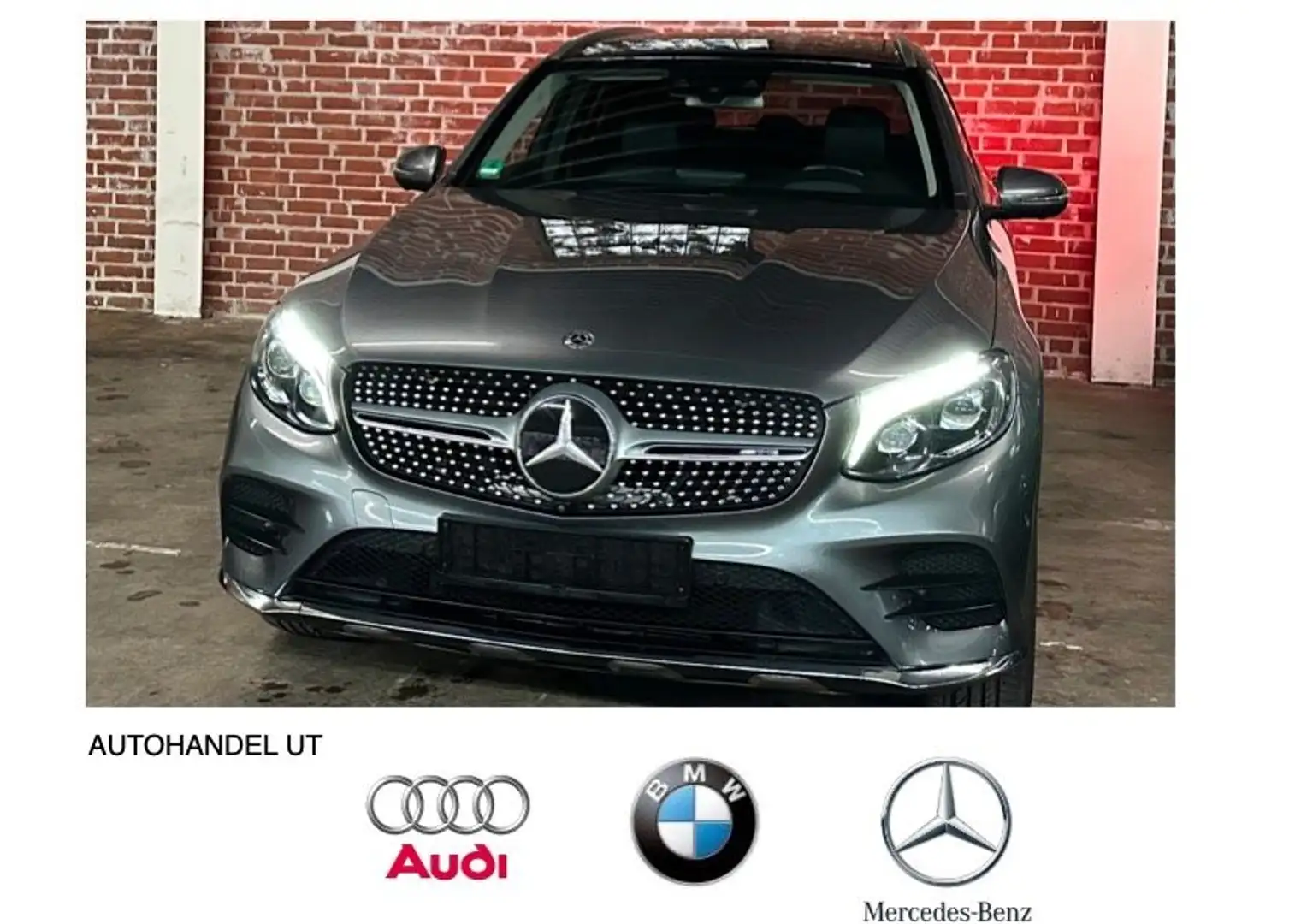 Mercedes-Benz GLC 250 d 4Matic 9G AMG/LED/ACC/PANO/AHK/360°Kam Grau - 1