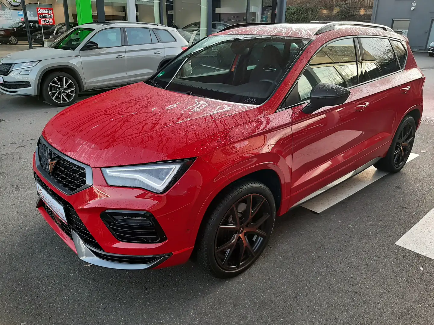 CUPRA Ateca 4Drive *AHK-Panoramaschiebedach* Rot - 1
