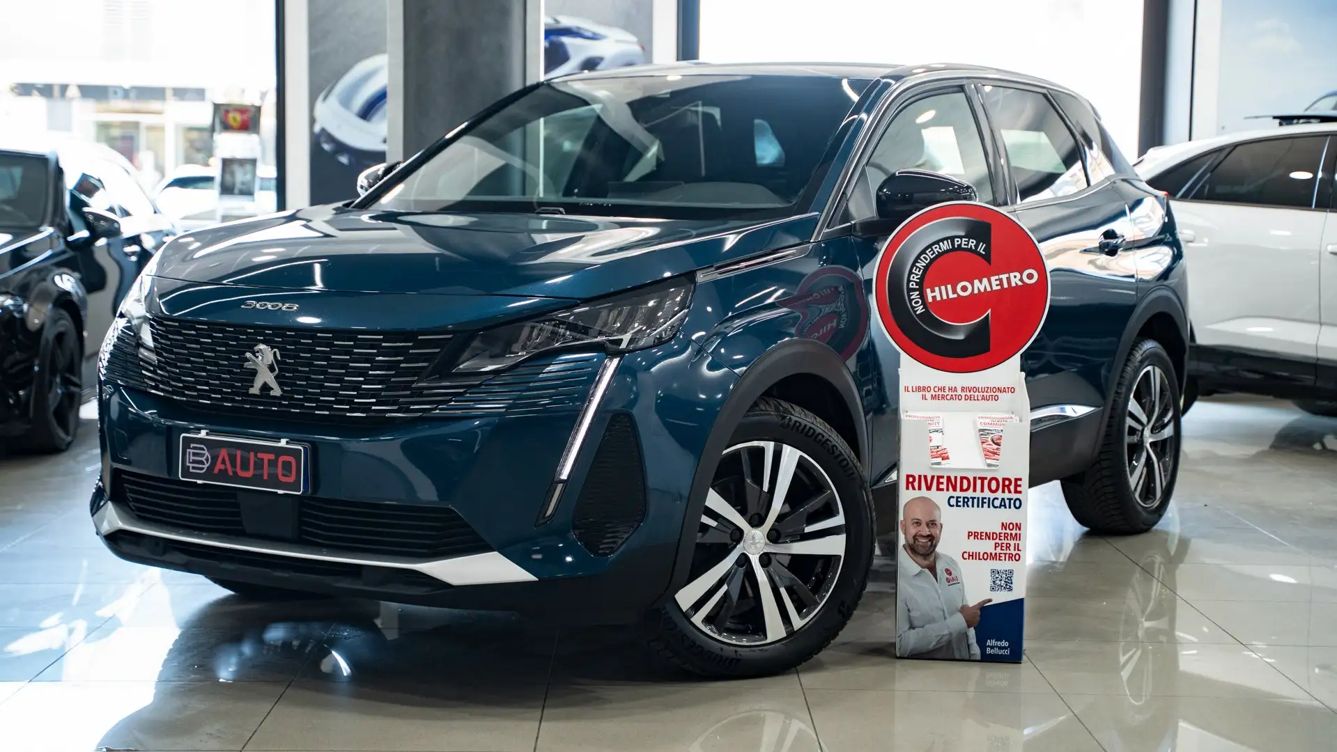 Peugeot 3008 1.5 BLUEHDI ALLURE PACK EAT8 SES 131 CV AUTO LUCI Bleu - 1