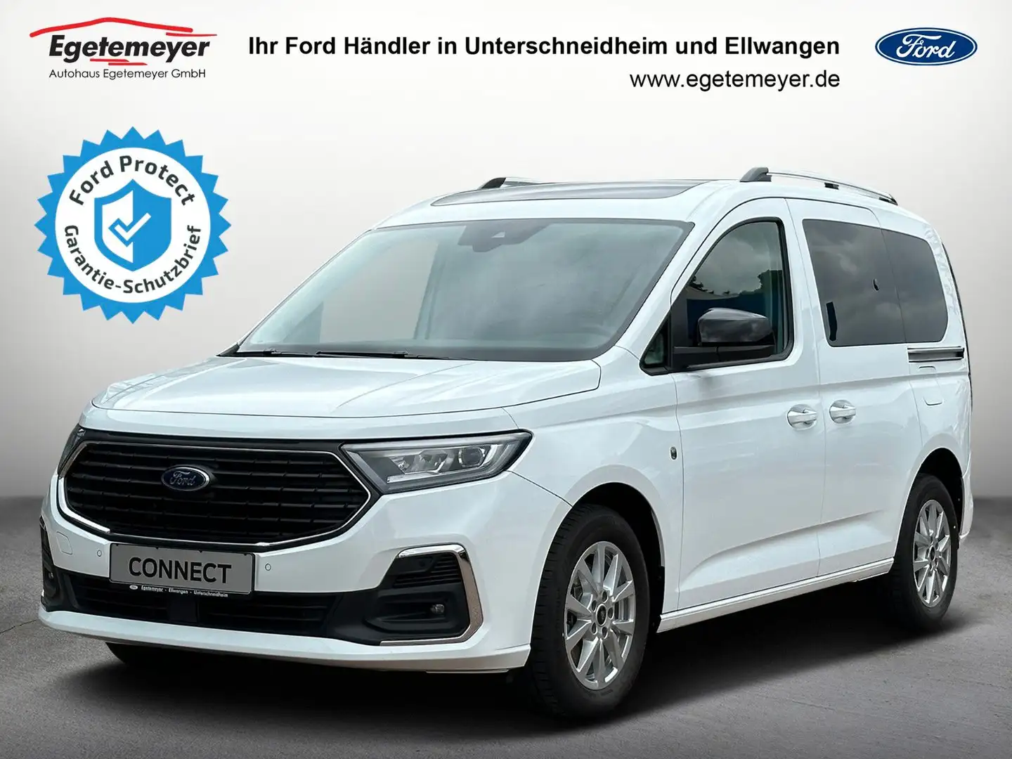 Ford Tourneo Connect Titanium 7 SITZER NAVI DAB RFK Weiß - 1