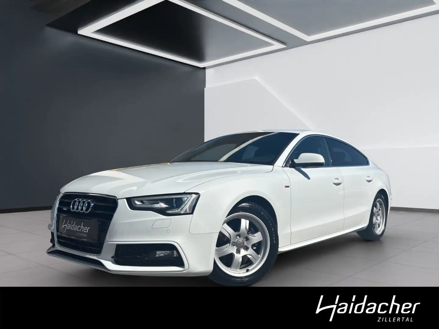 Audi A5 Sportback Weiß - 1