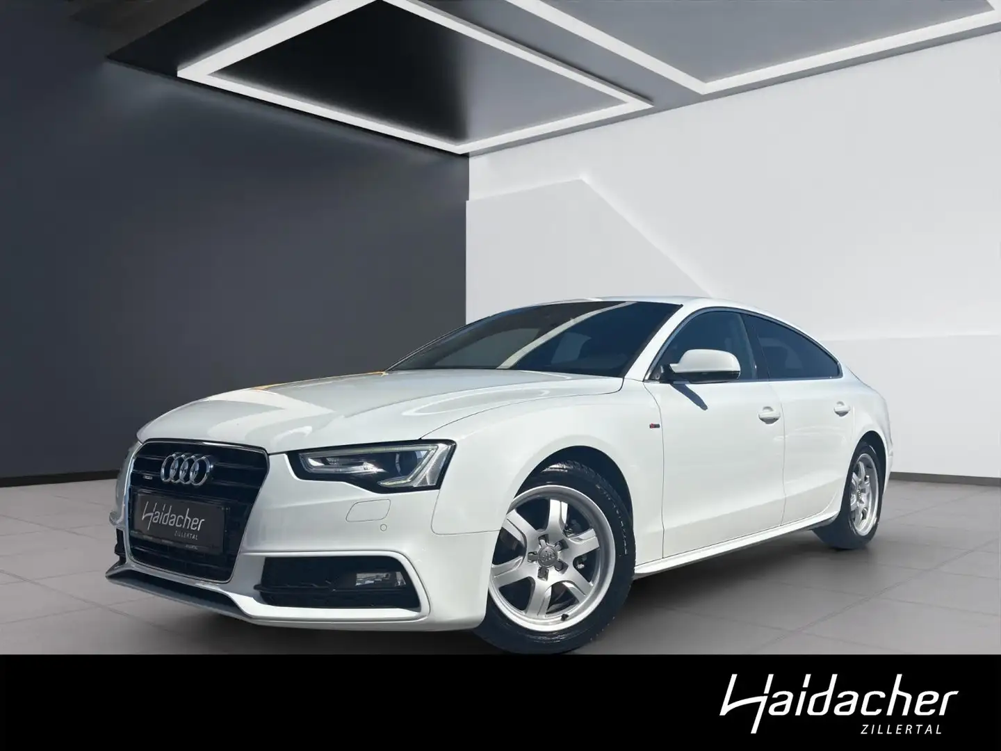 Audi A5 Sportback Weiß - 1