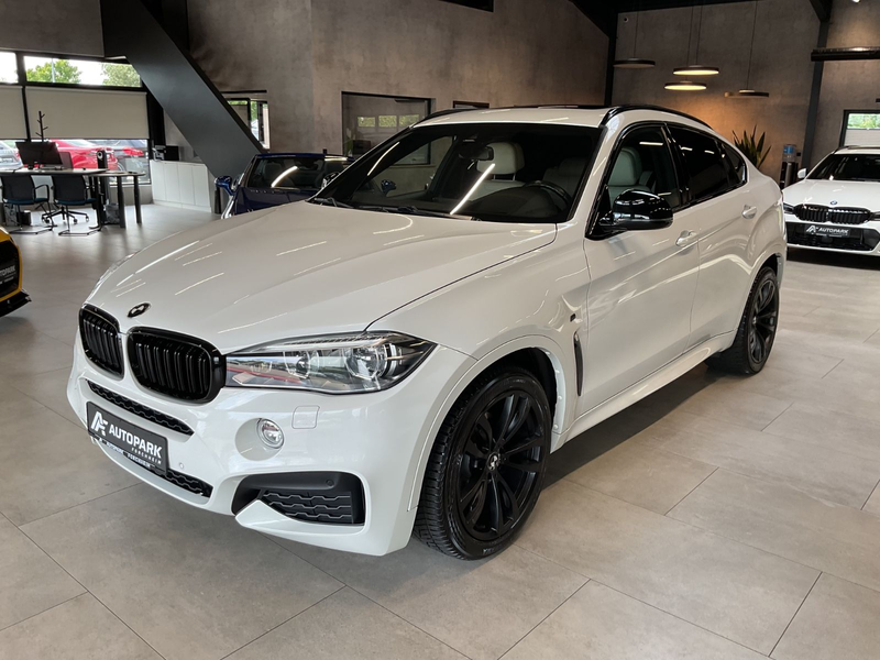 BMW X6 xDr. 30d M Paket AHK LED Leder Navi SD Standh