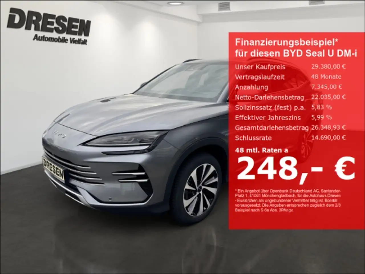 BYD Seal U 1.5 Boost elektr. Heckklappe/Sitzheizung/Klimaauto