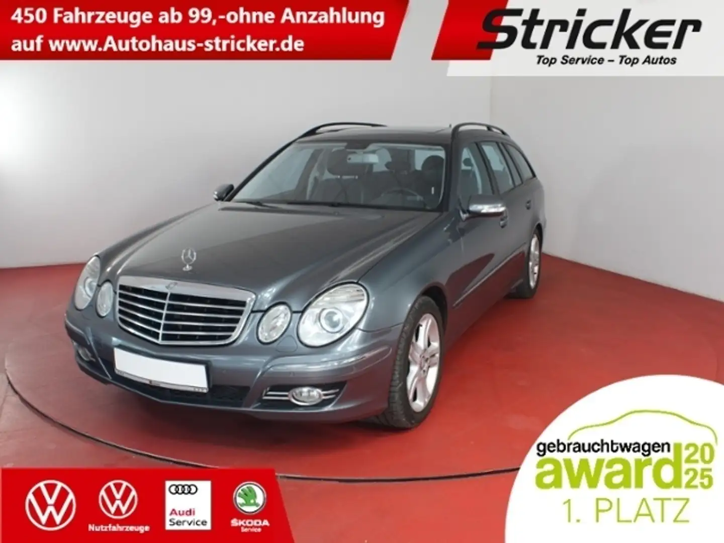 Mercedes-Benz E 280 CDI TÜV bis 09/2026 Sitzheizung Argintiu - 1