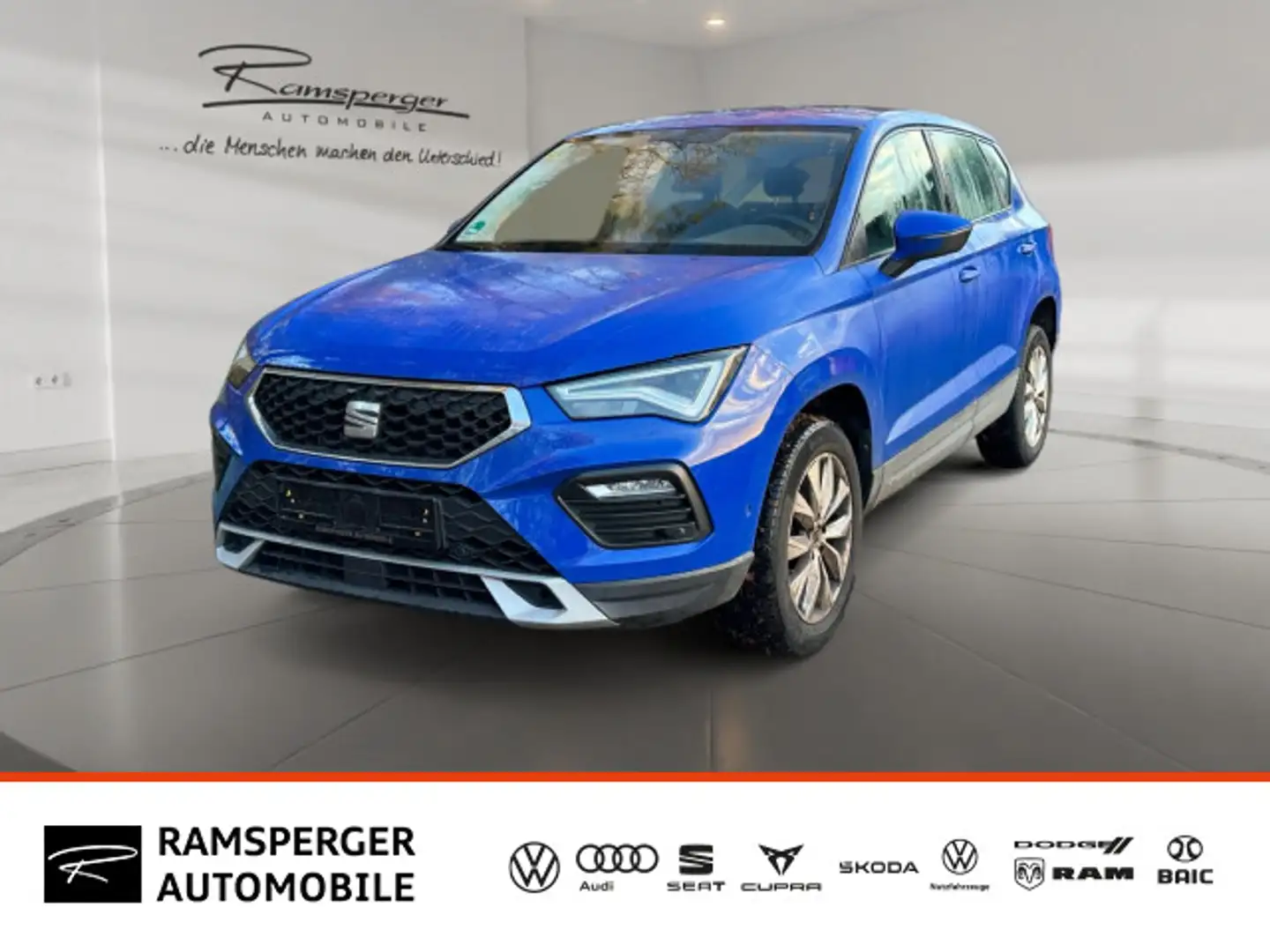 SEAT Ateca Style 1.5 TSI LED/Kamera/Assist/uvm. Blau - 1