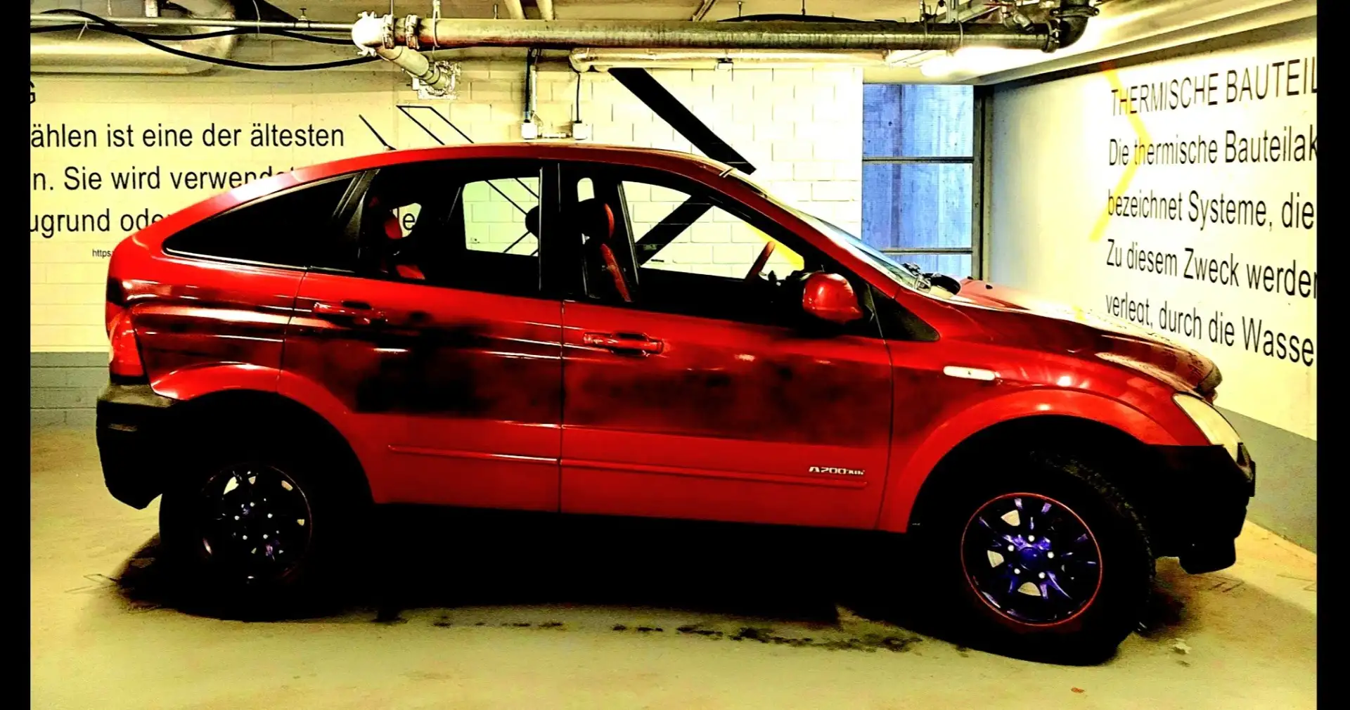 SsangYong Actyon Червоний - 1