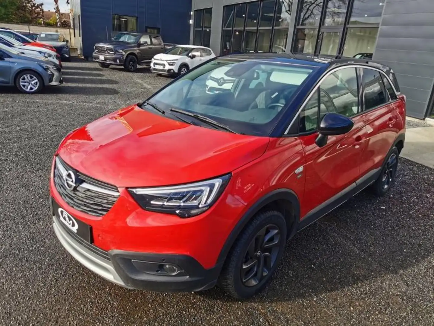 Opel Crossland X 1.2 Turbo 110ch Opel 2020 6cv Rot - 2