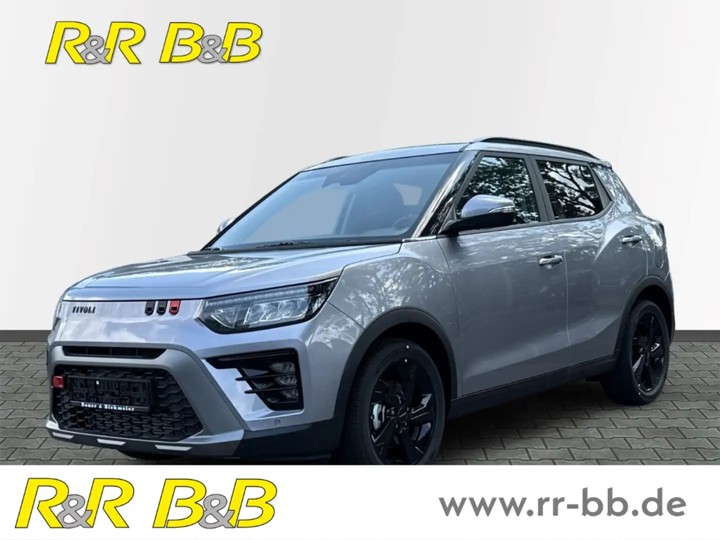 KGM Tivoli Black 1.5 GDI NAVI+CARPLAY+KAMERA+SHZ+LHZ+KLIMA+PD Srebrny - 1