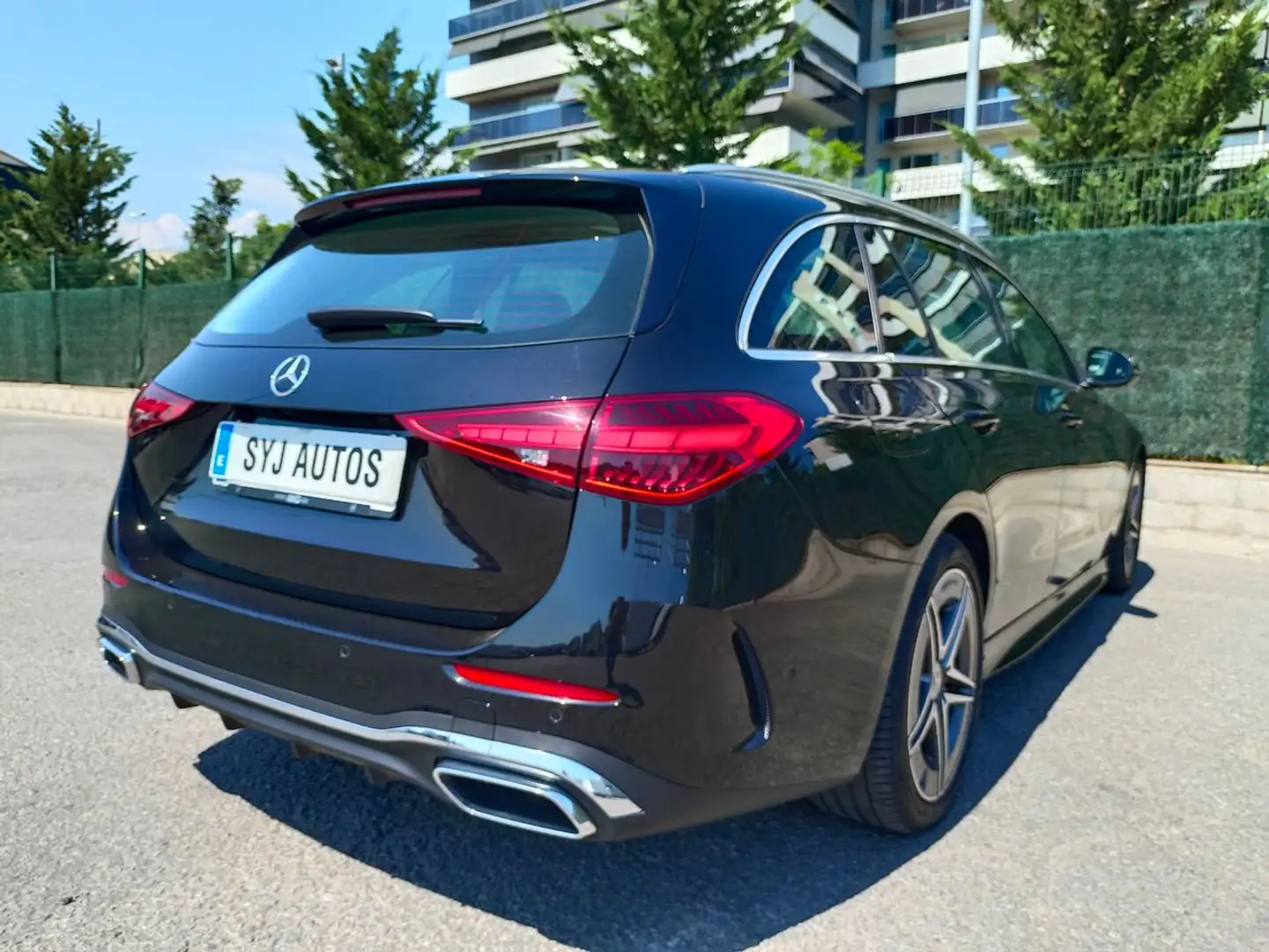 Mercedes-Benz C 220 220d 9-TRONIC AMG LINE PREMIUM PLUS Negro - 2