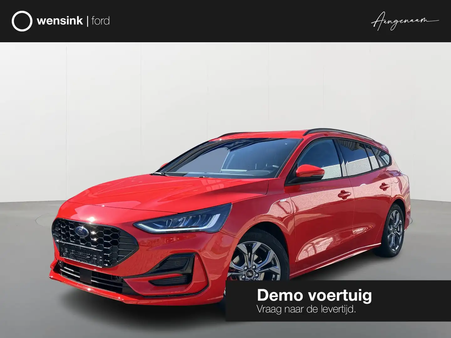 Ford Focus Wagon 1.0 EcoBoost Hybrid ST Line X Rood - 1