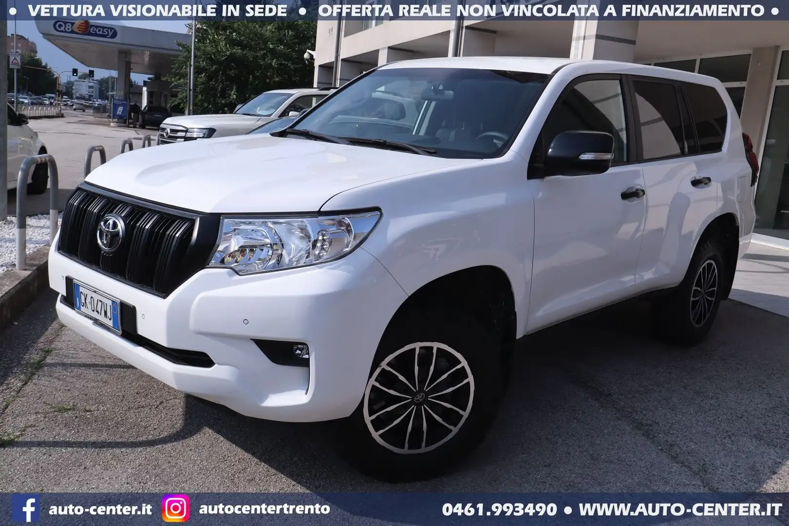 Toyota Land Cruiser 155 2.8 D4-D 5p 4X4 MANUALE 7POSTI Bianco - 2