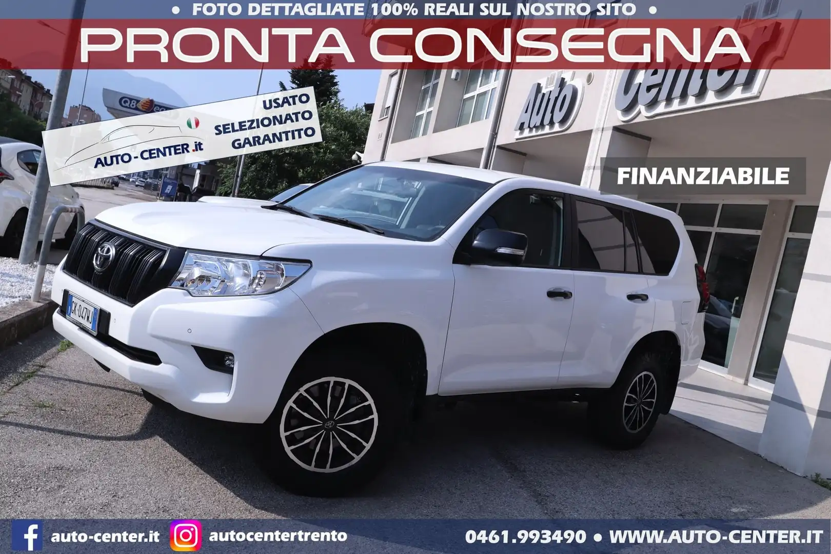 Toyota Land Cruiser 155 2.8 D4-D 5p 4X4 MANUALE 7POSTI Bianco - 1