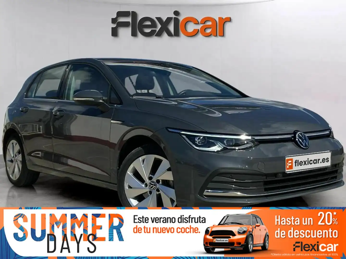 Volkswagen Golf 2.0TDI Style DSG 110kW Gris - 1