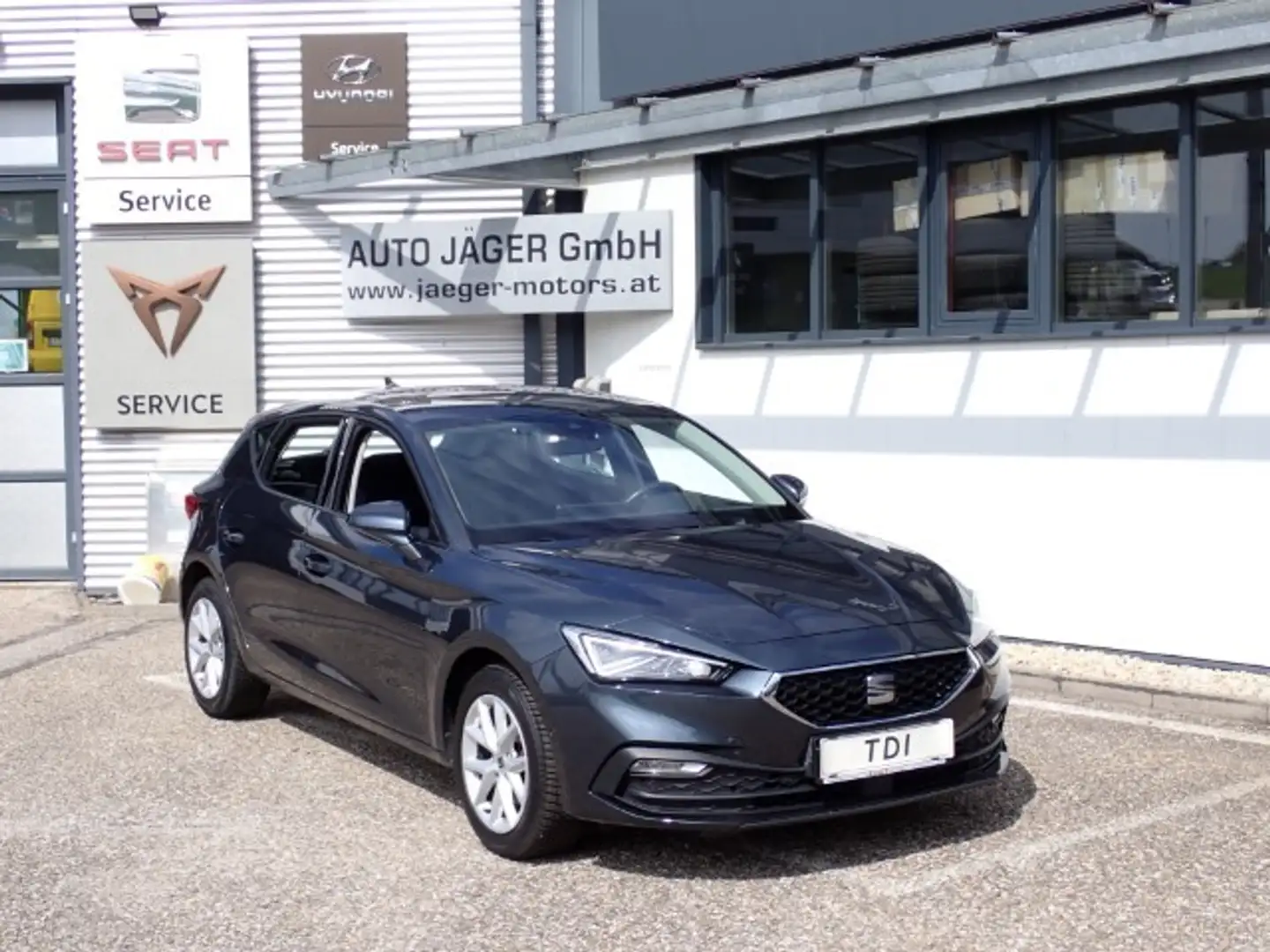 SEAT Leon 2,0 TDI NAVI Rückfahrkamera Alu Tempomat Grau - 1