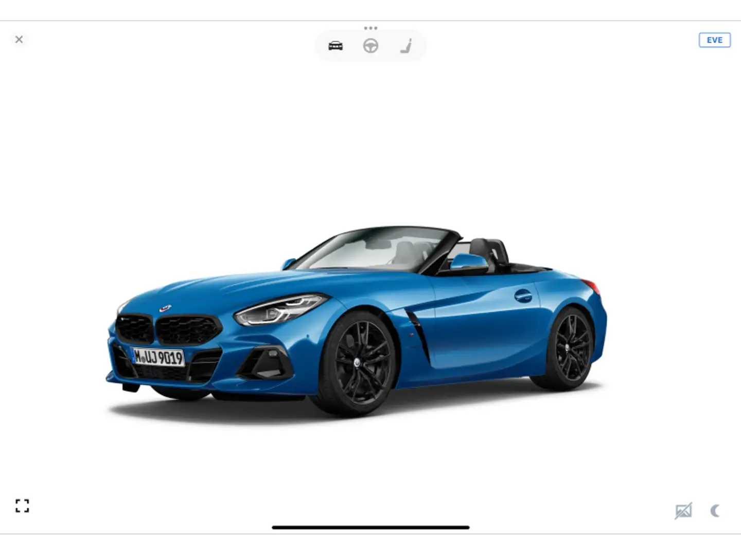 BMW Z4 sDrive 20i Bleu - 1