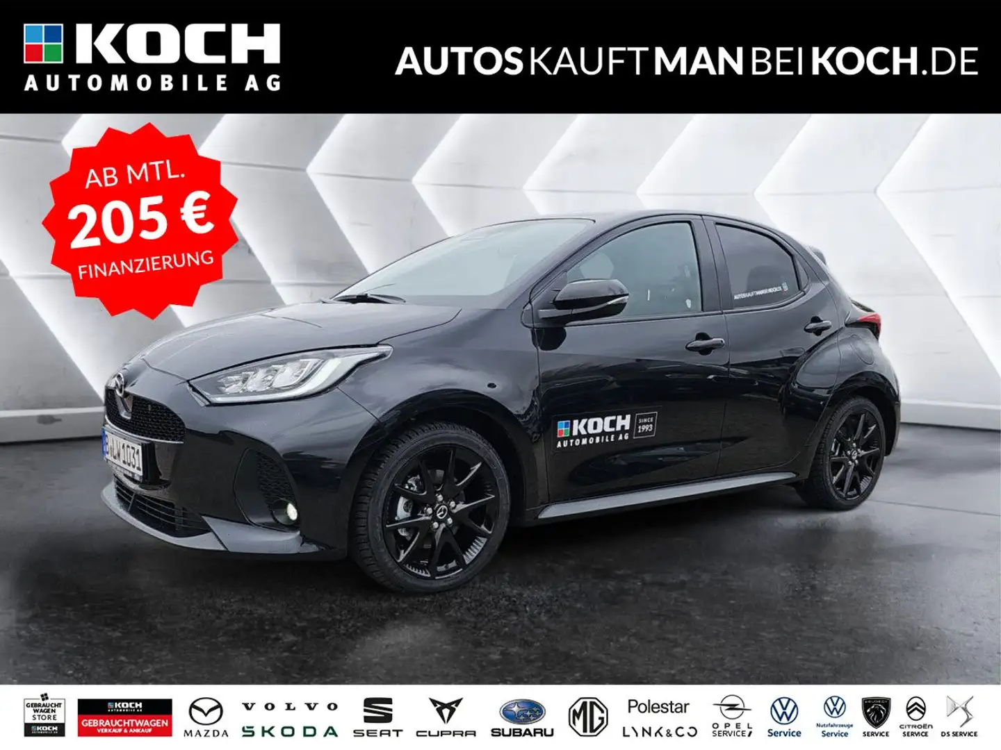 Mazda 2 Hybrid 1.5 Homura PLUS LED PANO SHZ Schwarz - 1