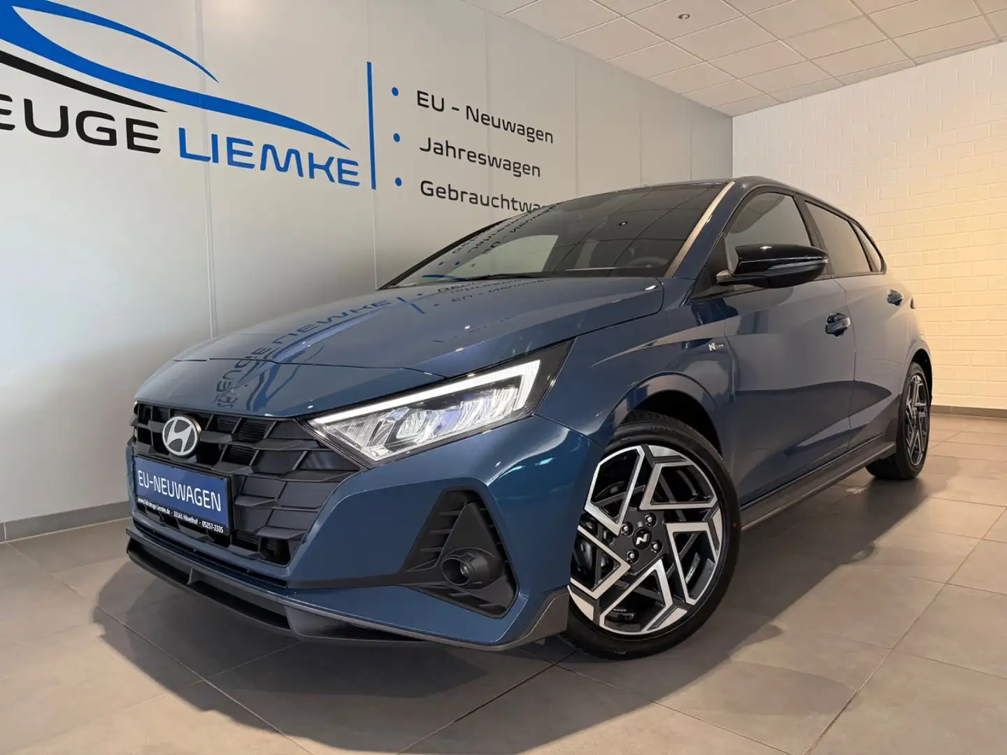 Hyundai i20 1.2 N-Line+LED+Navi+Kamera+SHZ+17" Blau - 2