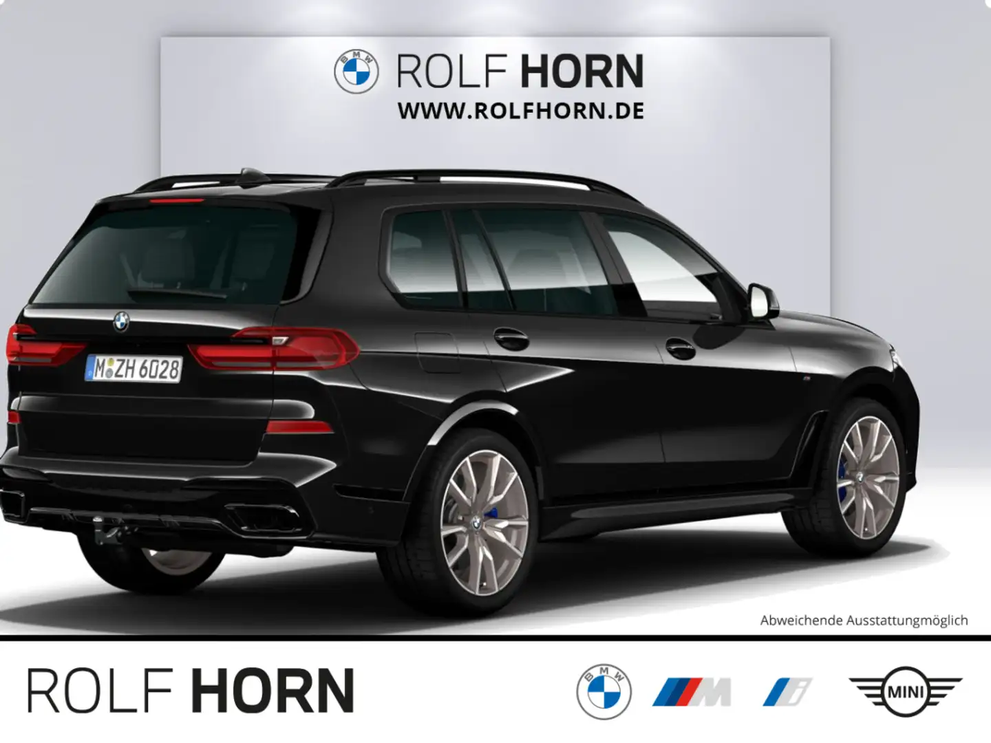 BMW X7 M50d 7Sitzer AHK 22" SkyLounge Pano RFK Laser Noir - 2