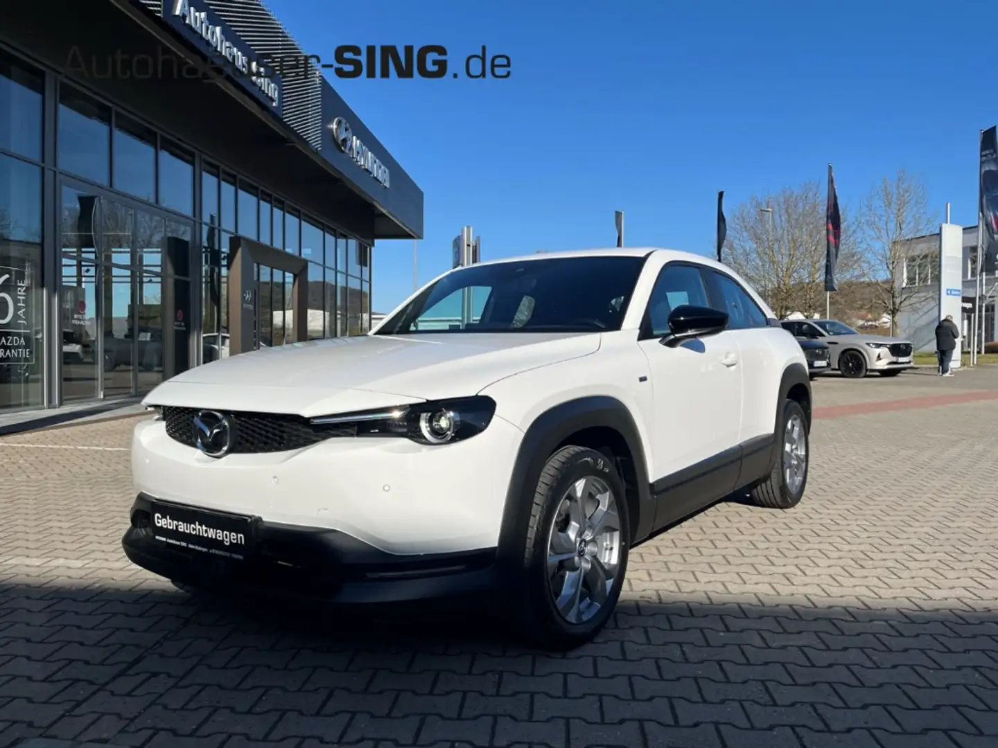 Mazda MX-30 Prime-Line Tempo Klima Navi LED Kamera Weiß - 1