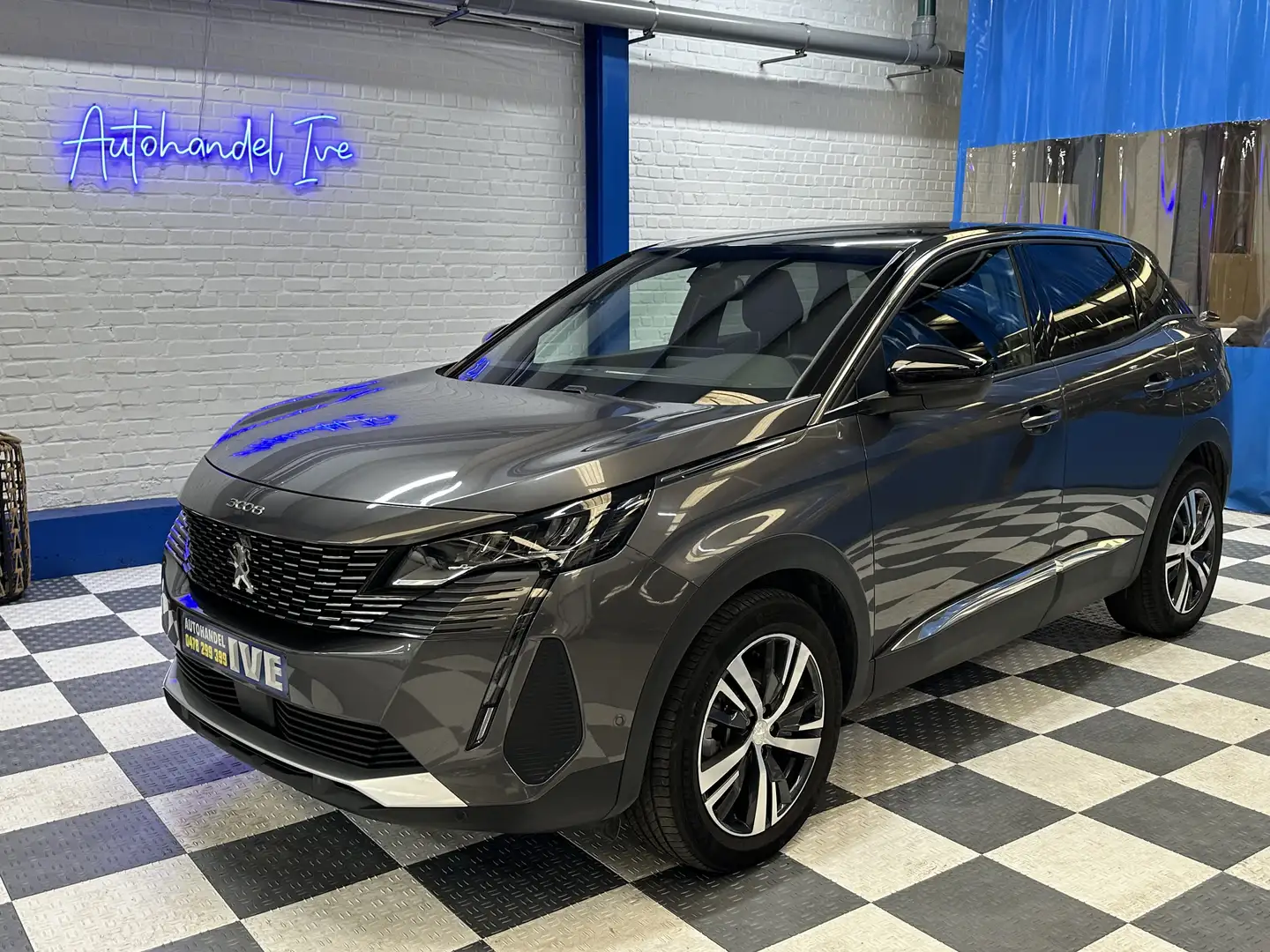 Peugeot 3008 3008 Hybrid 136 e-DSC6 Allure Grijs - 1