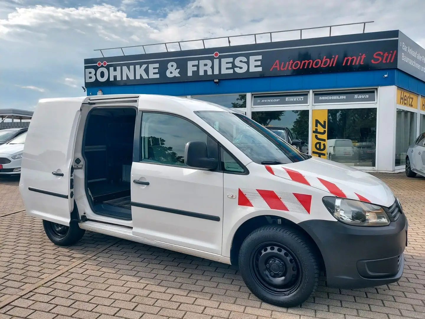 Volkswagen Caddy Kasten Kombi 2 Sitze Klima Bluetooth Weiß - 1