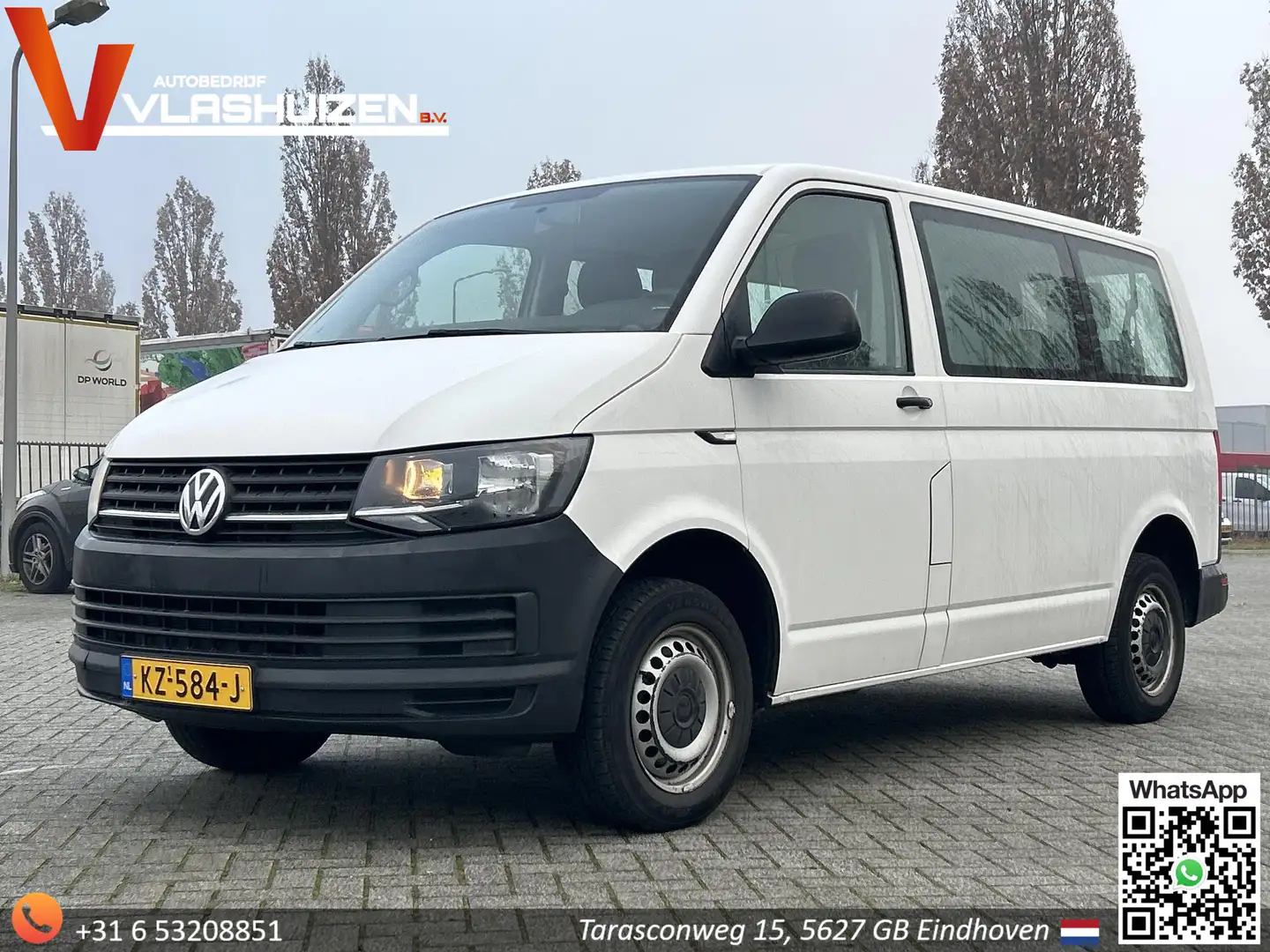 Volkswagen 2.0 TSI L1H1 | € 9.450,- NETTO! | Euro 6 | 9 Perso Wit - 1