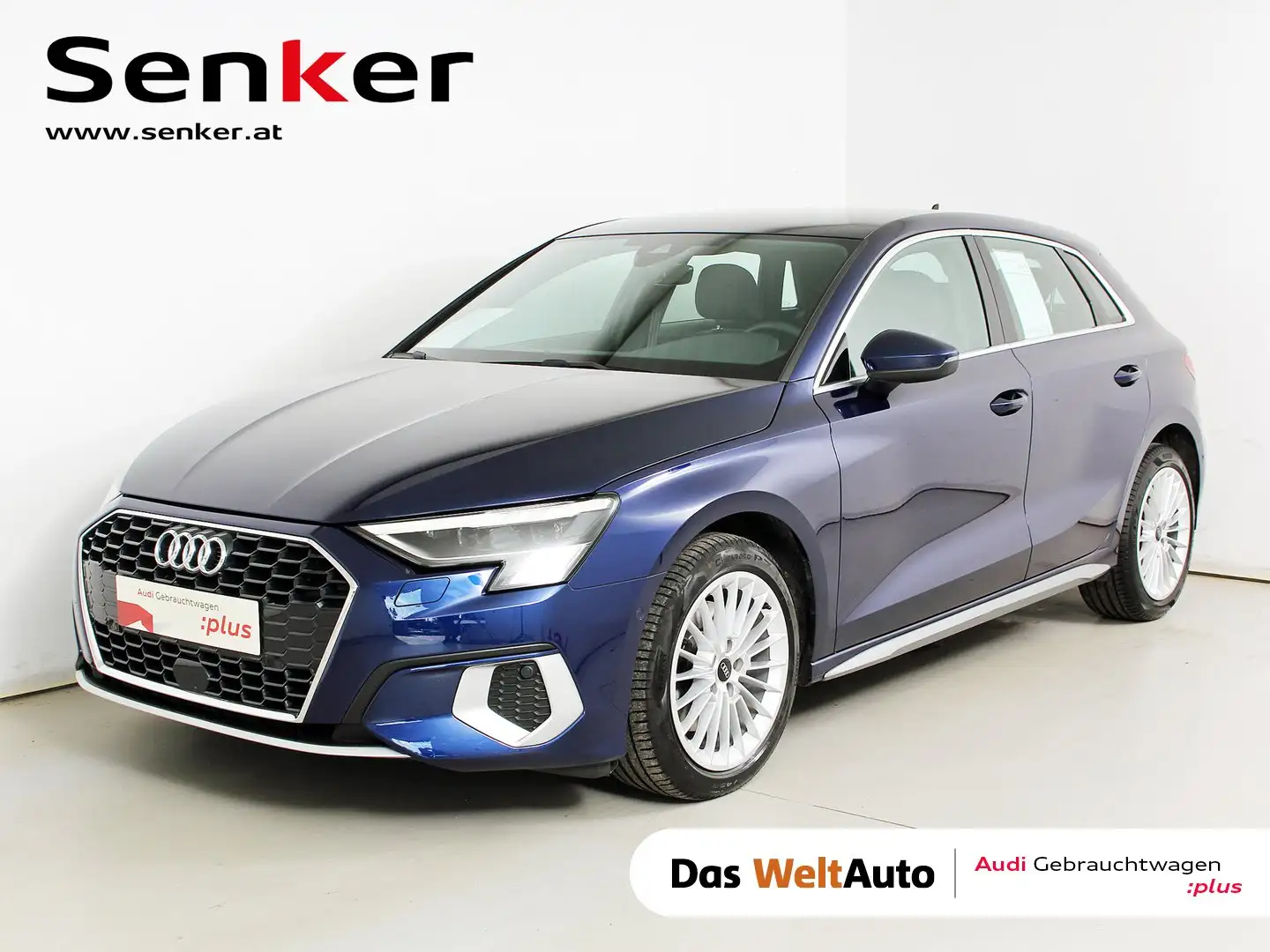 Audi A3 30 TFSI advanced ext. Blau - 1