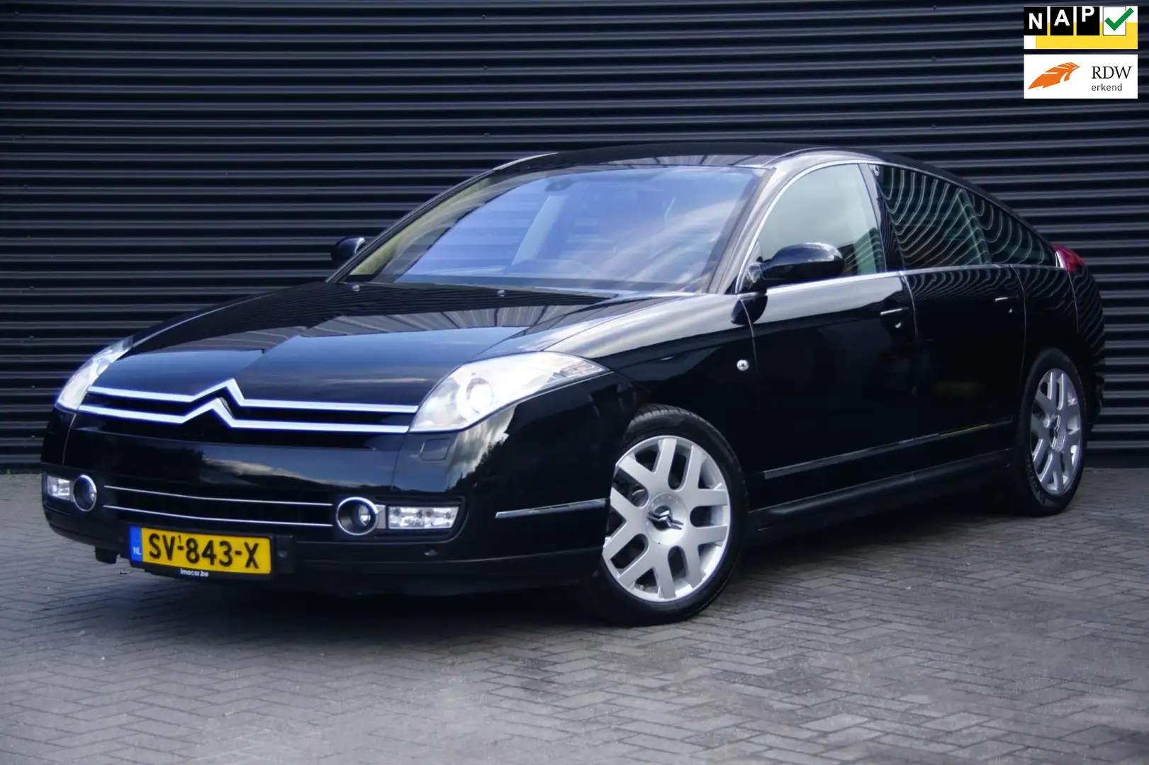 Citroen C6 2.7 HdiF V6 Exclusive | Carpass + NAP | exquisite Nero - 1