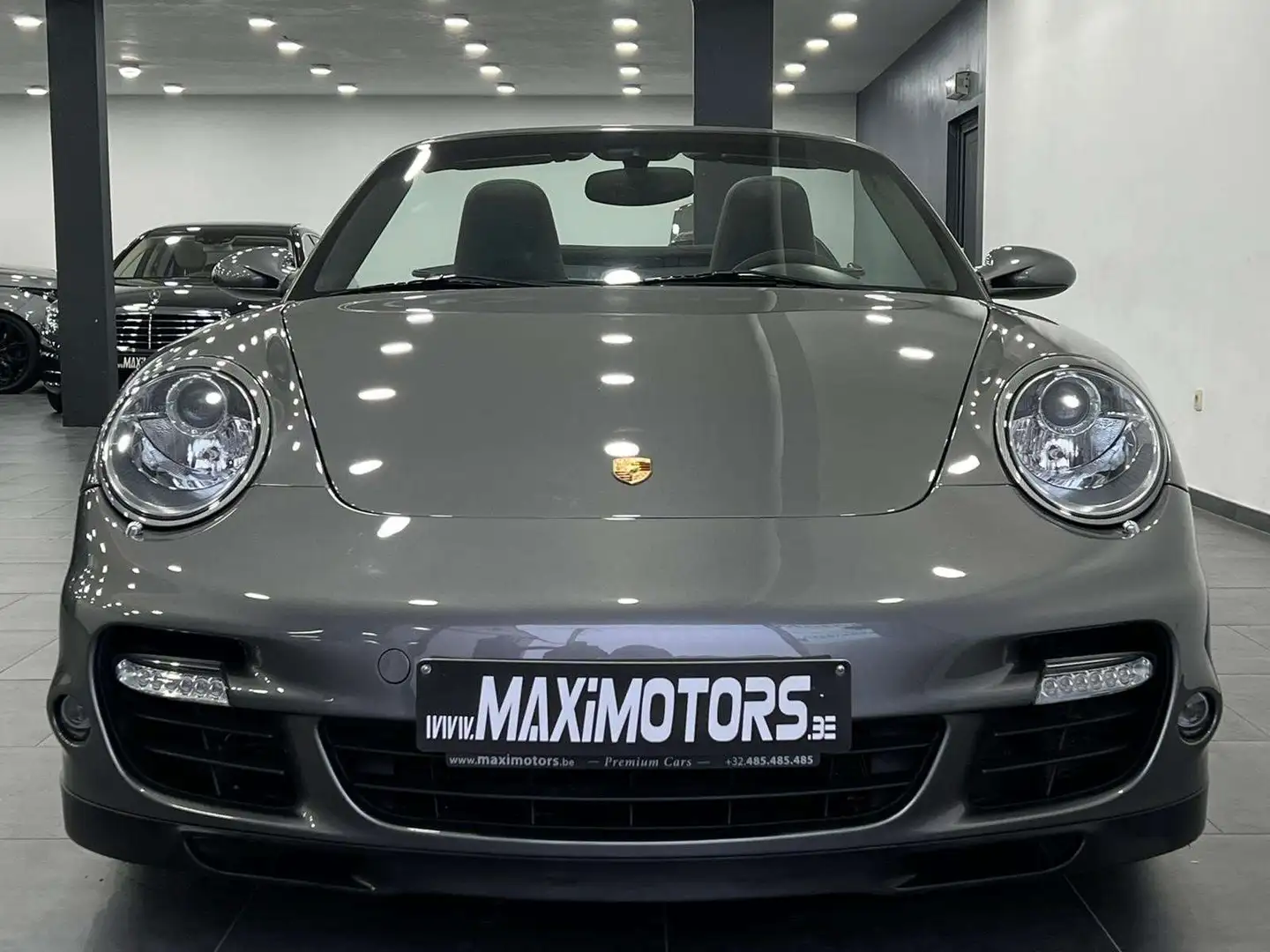 Porsche 911 997 Turbo Cabrio 1Hand Top condition Carpass Gris - 2