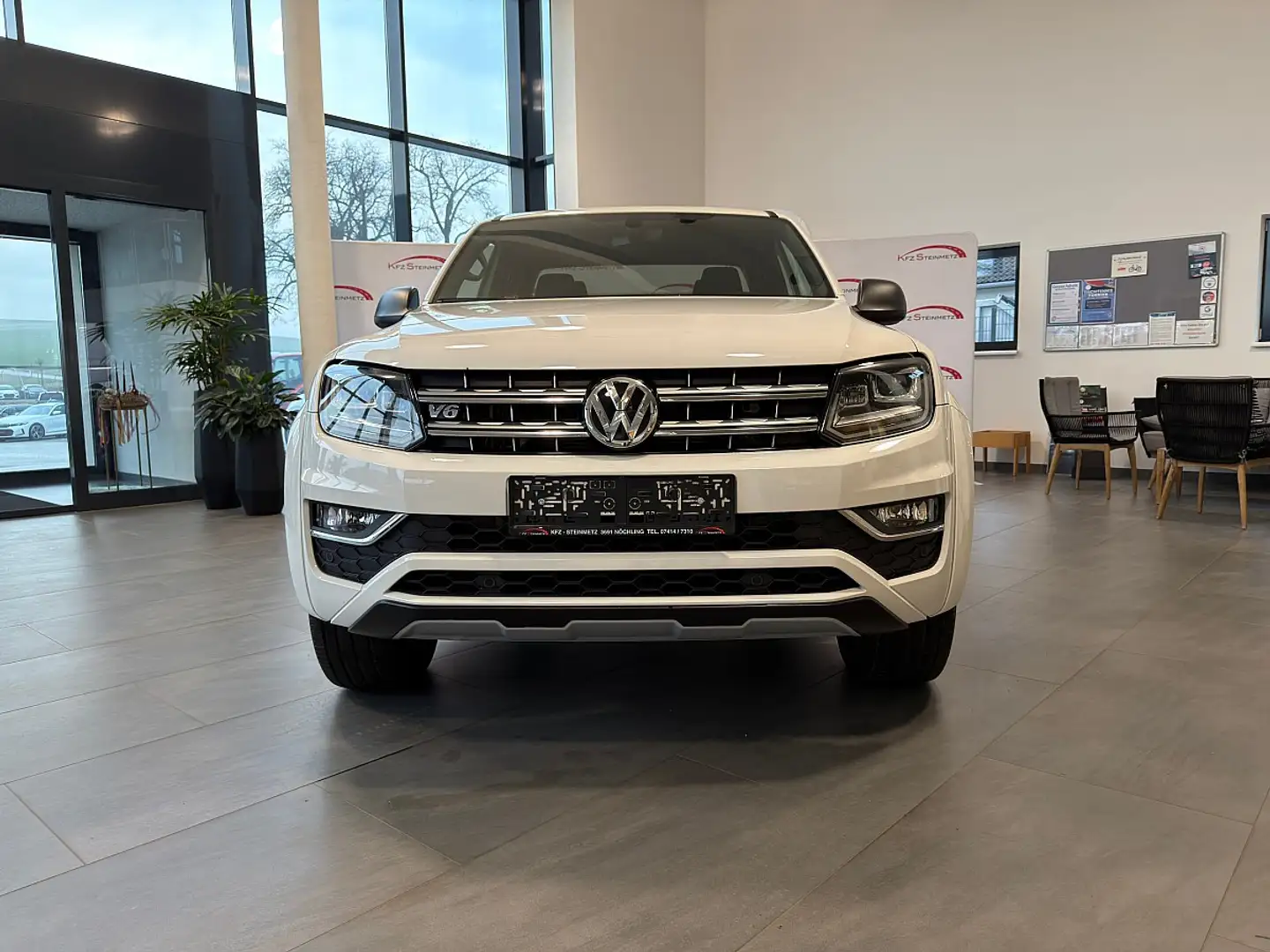 Volkswagen Amarok DoubleCab Comfortline 3,0 TDI 4Motion Aut.,AHK,... Weiß - 2