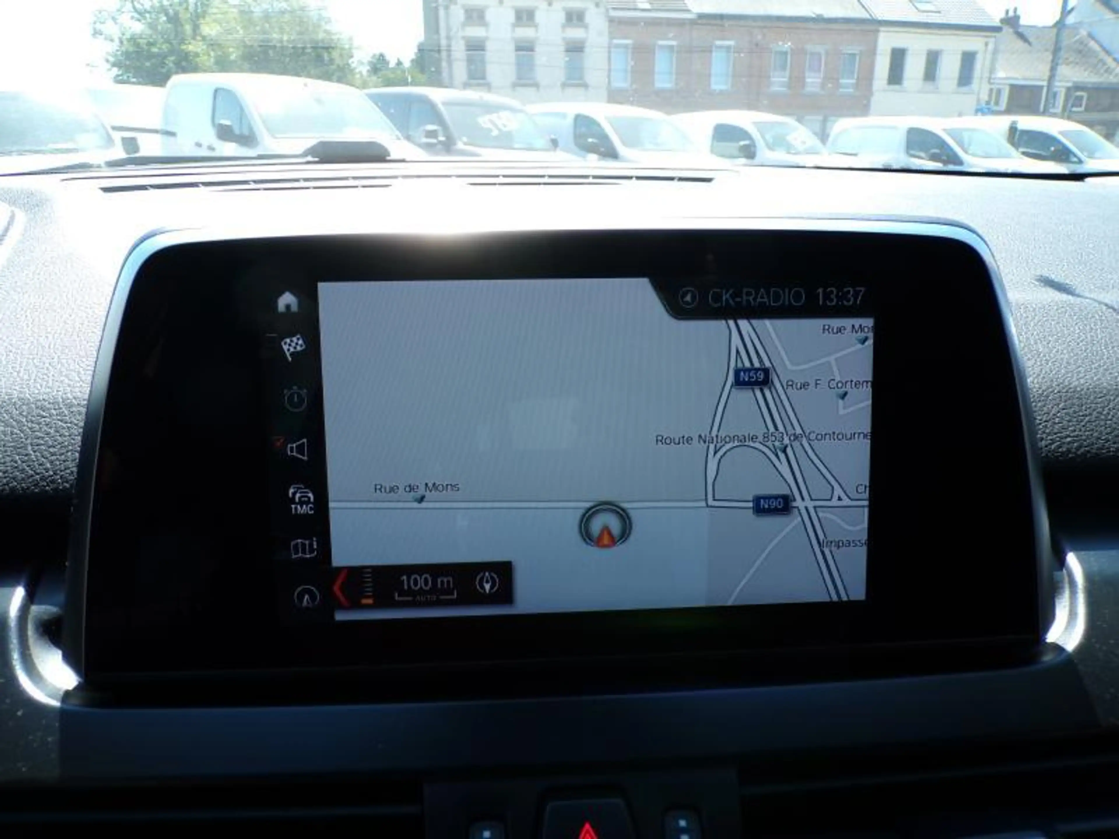 BMW 216 Gran Tourer 1.5 116cv Rouge 12/17 Clim GPS Bluetoo — photo 10