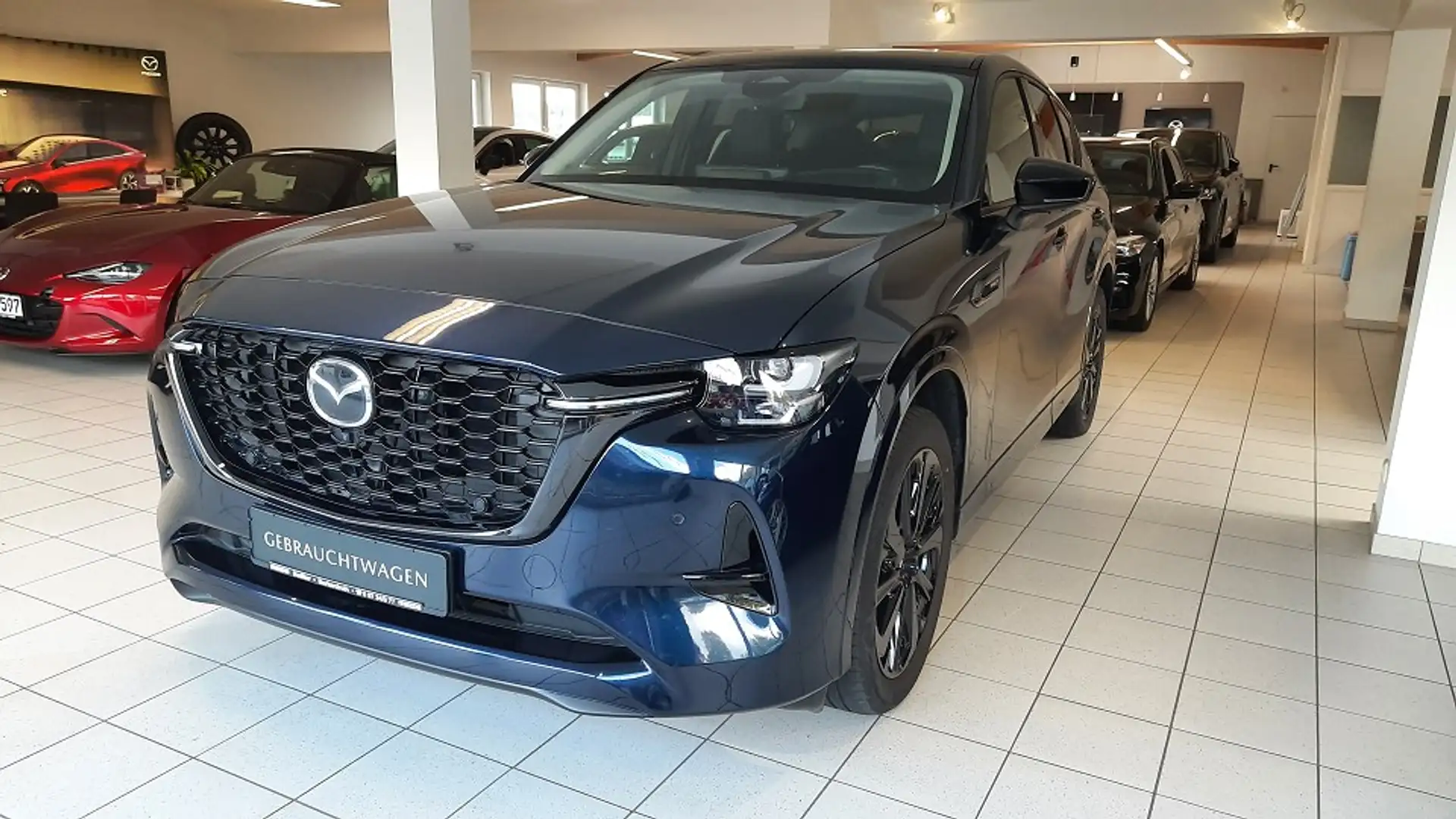 Mazda CX-60 2.5L e-Skyactiv PHEV Homura *Conv*Driv-Ass*PreCom* Bleu - 1