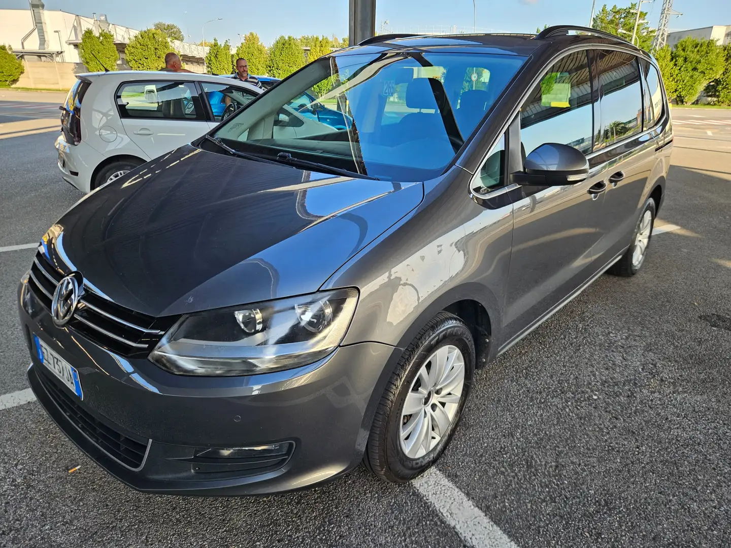 Volkswagen Sharan Sharan II 2.0 tdi Comfortline Business Grigio - 1