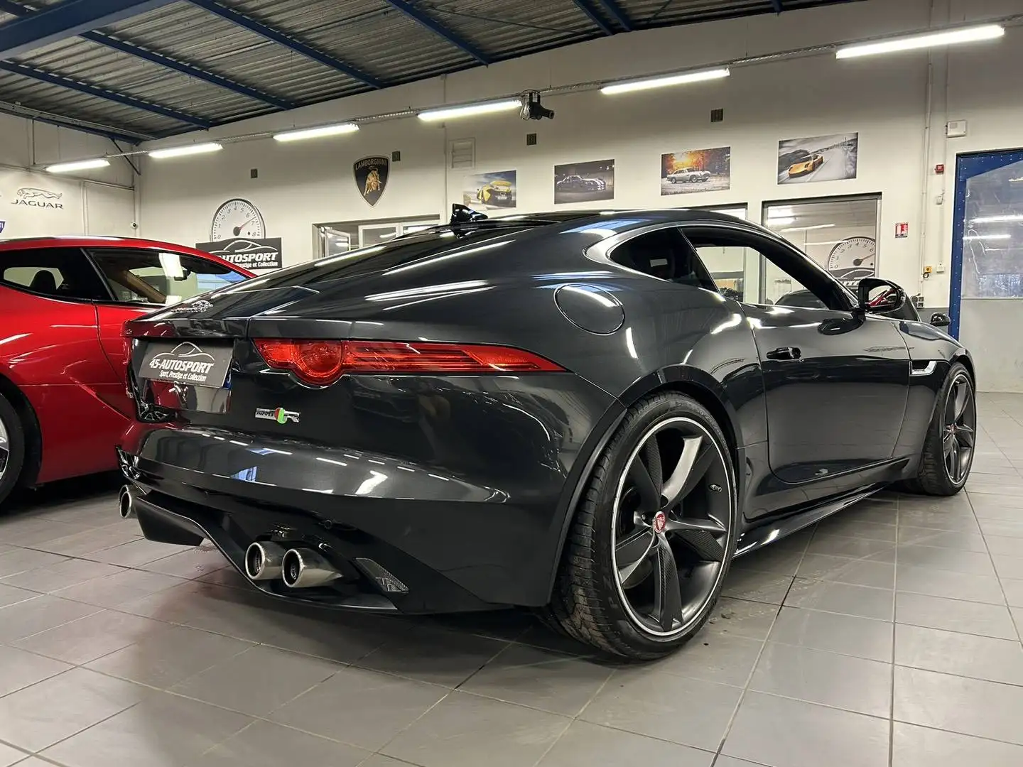 Jaguar F-Type 5.0 V8 550ch R AWD BVA8 Gris - 2