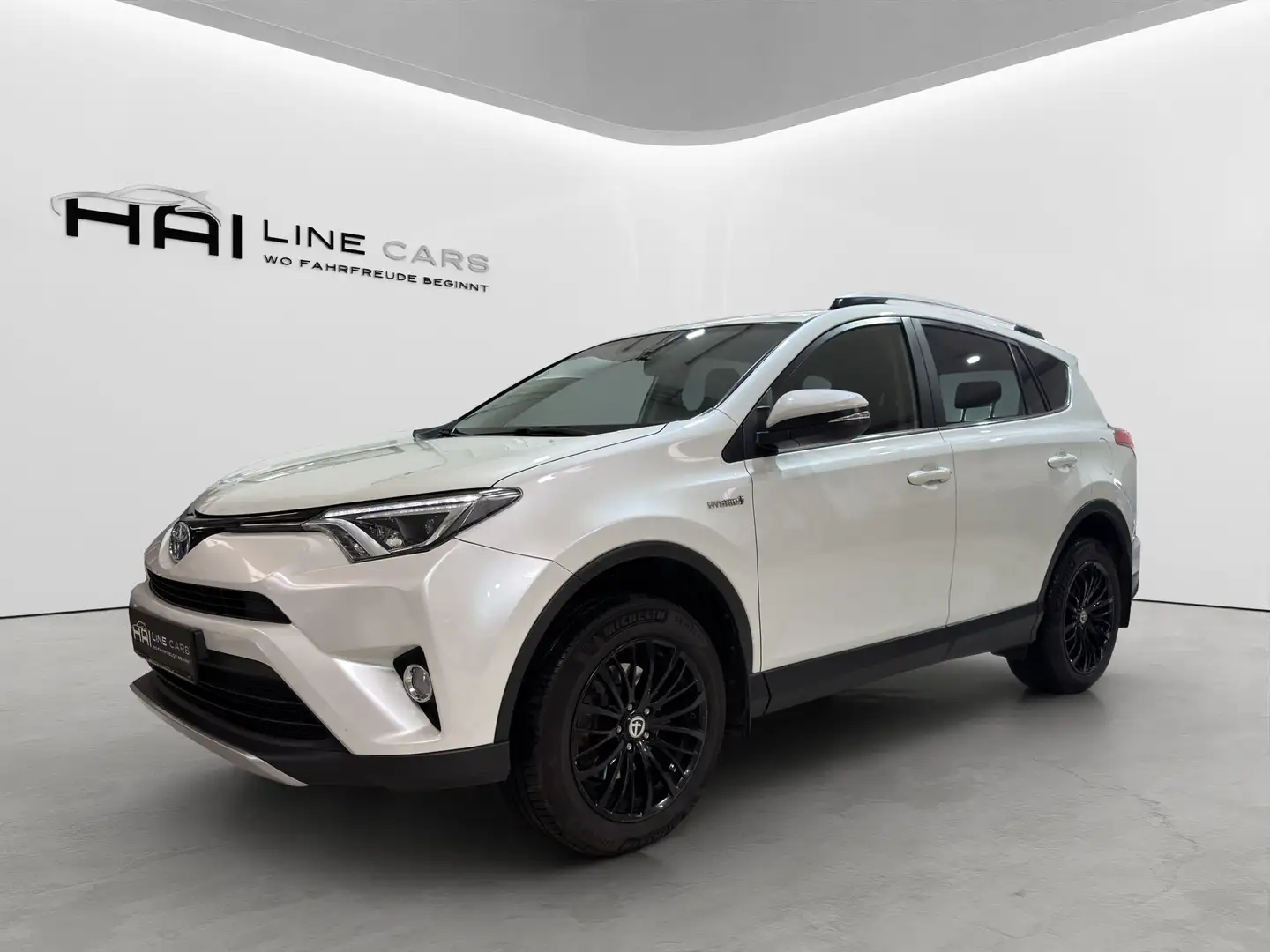 Toyota RAV 4 Hybrid 4WD | LED | Kamera | Navi | AHK abnehmbar Weiß - 1