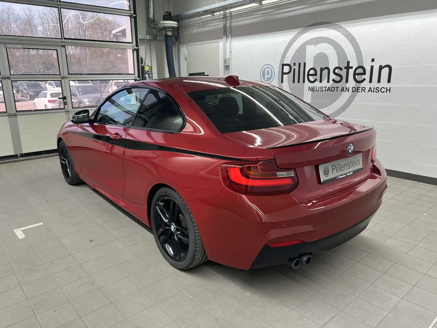 BMW 228 i Coupe M-Paket NAVI+XENON+18" Piros - 2