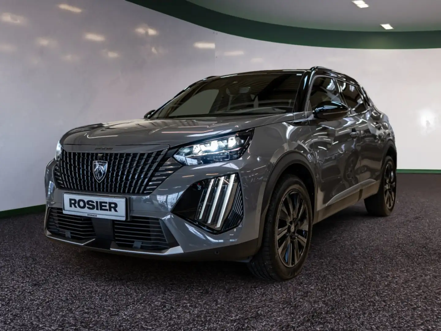 Peugeot 2008 GT PureTech 130 EAT8 AHK PANO LED 360° Grau - 2