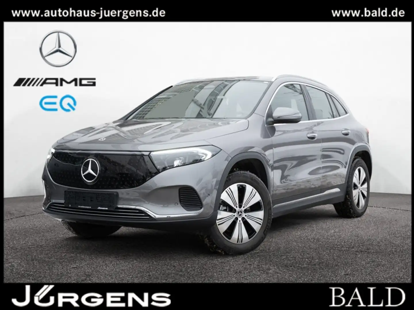 Mercedes-Benz EQA 350 4M Progressive/LED/Cam/Pano/AHK/Totw/18" Grau - 1