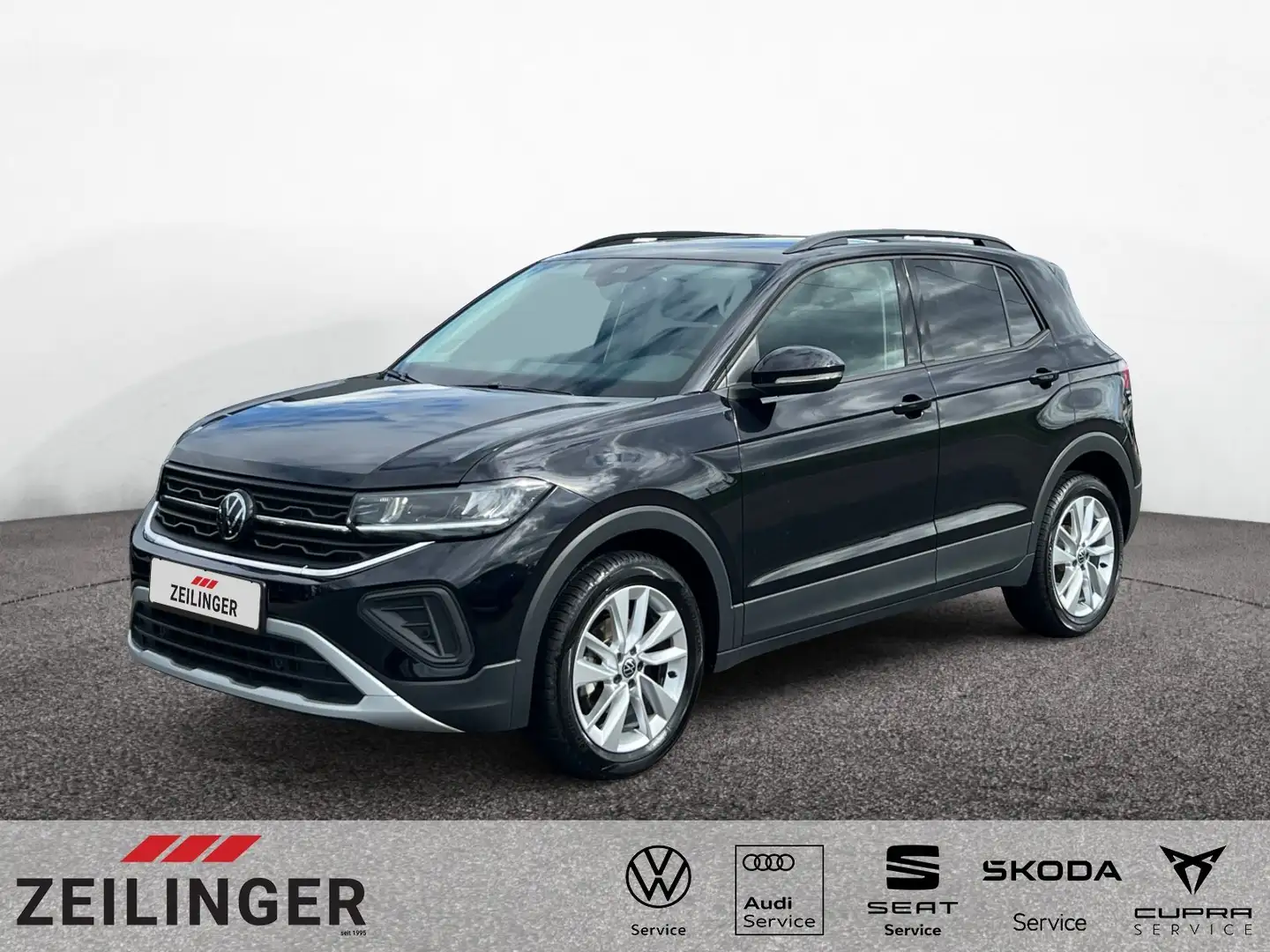 Volkswagen T-Cross Life TSI DSG|AHK|ACC|KAMERA|17"|APP-CONN Schwarz - 1