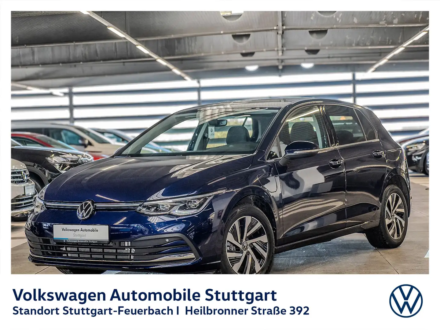 Volkswagen Golf 8 Hybrid 1.4 TSI Hybrid Style Kamera Navi Blau - 1